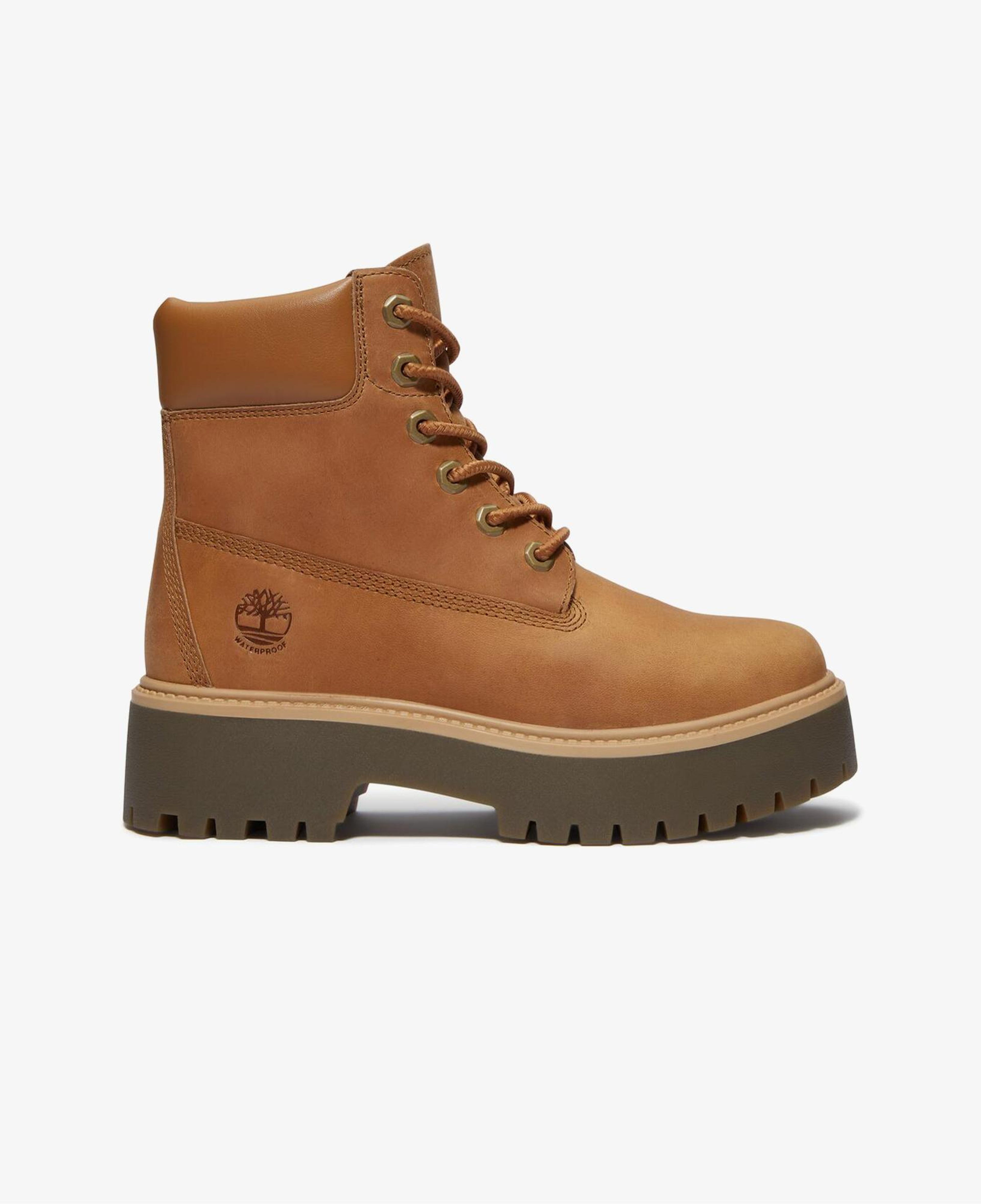 Timberland Stone Street 6 Inch Lace Up Waterproof Kadın Sarı Bot