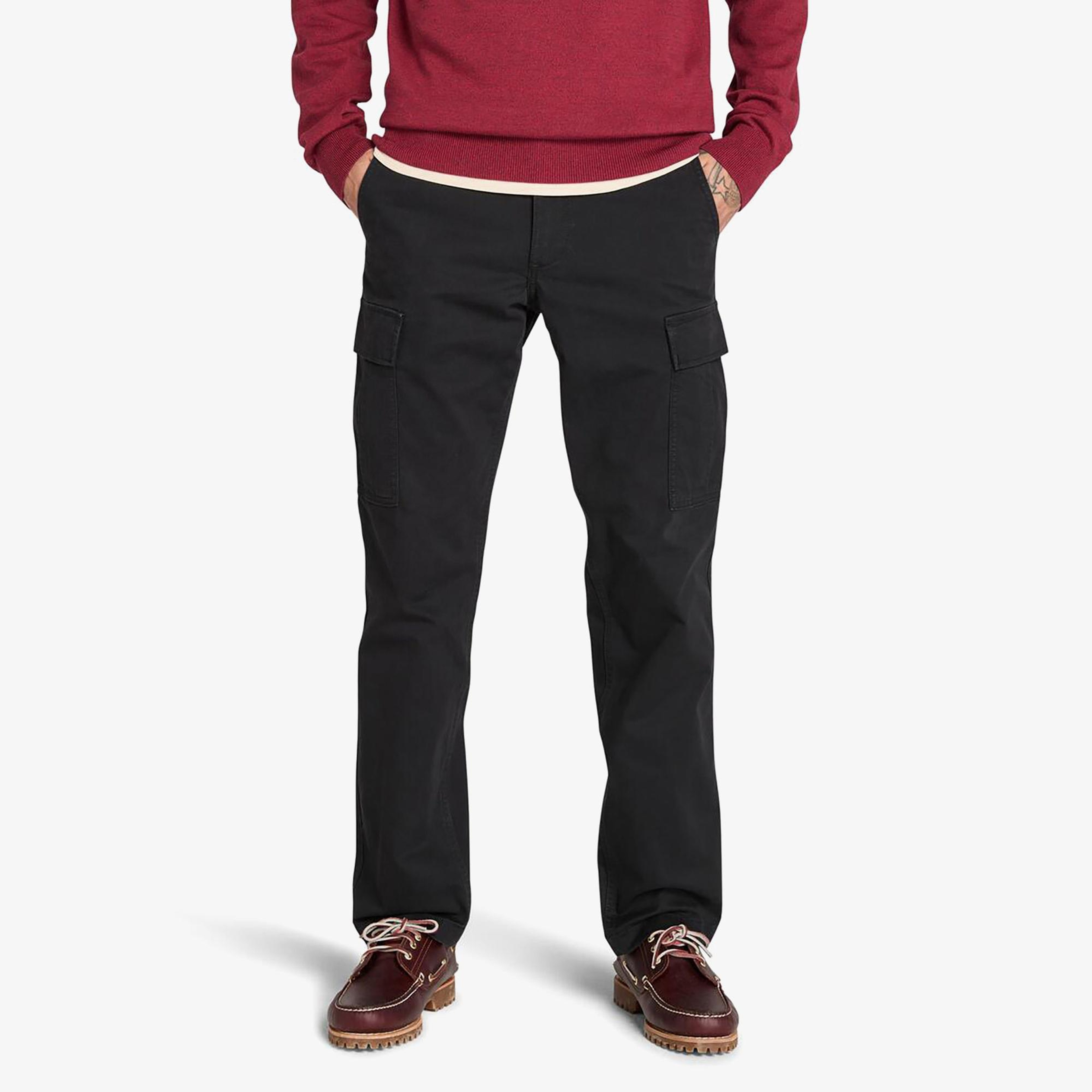 Timberland Brooklıne Twill Erkek Siyah Cargo Pantolon