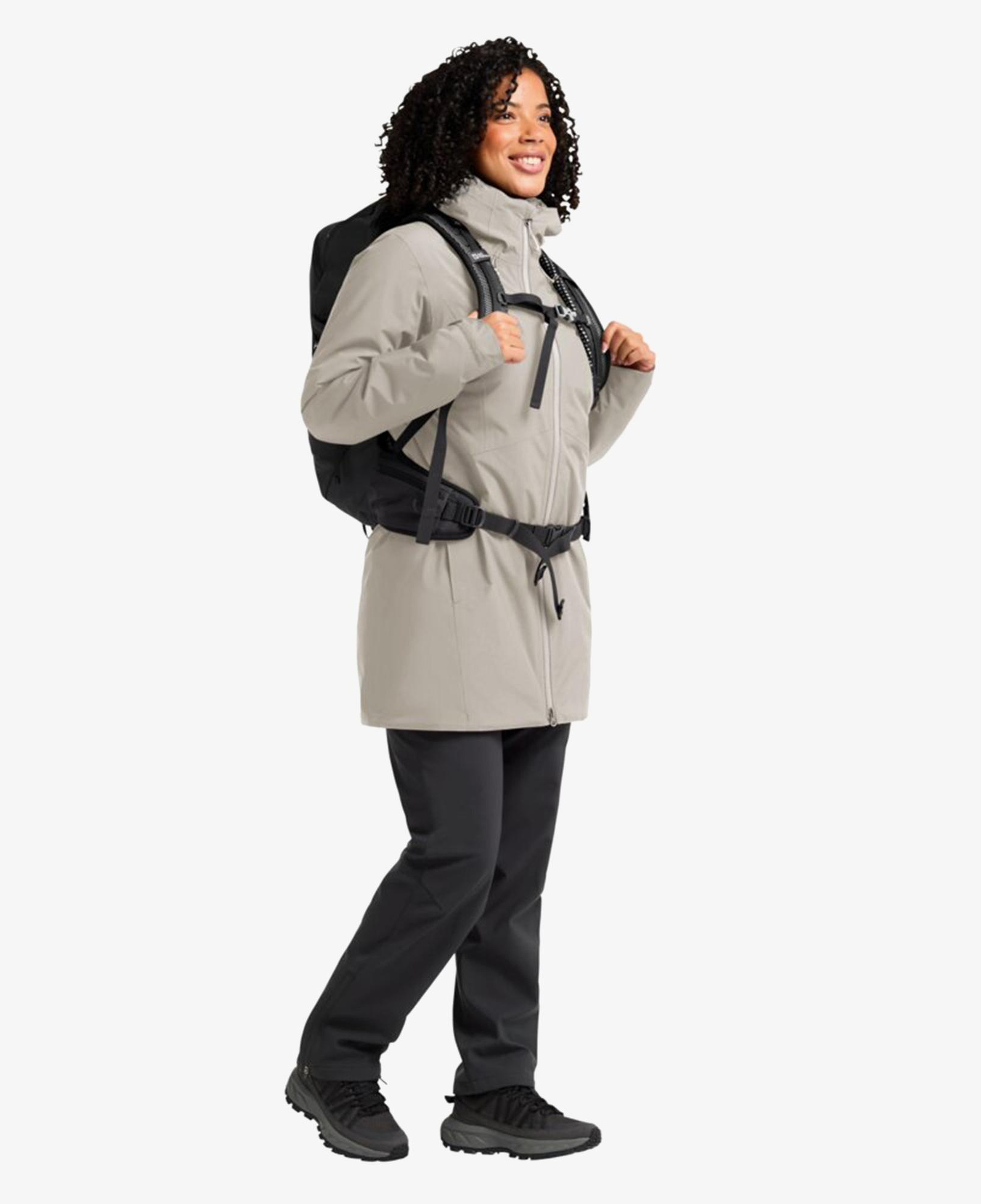 Jack Wolfskin Heidelstein Kadın Bej Ceket