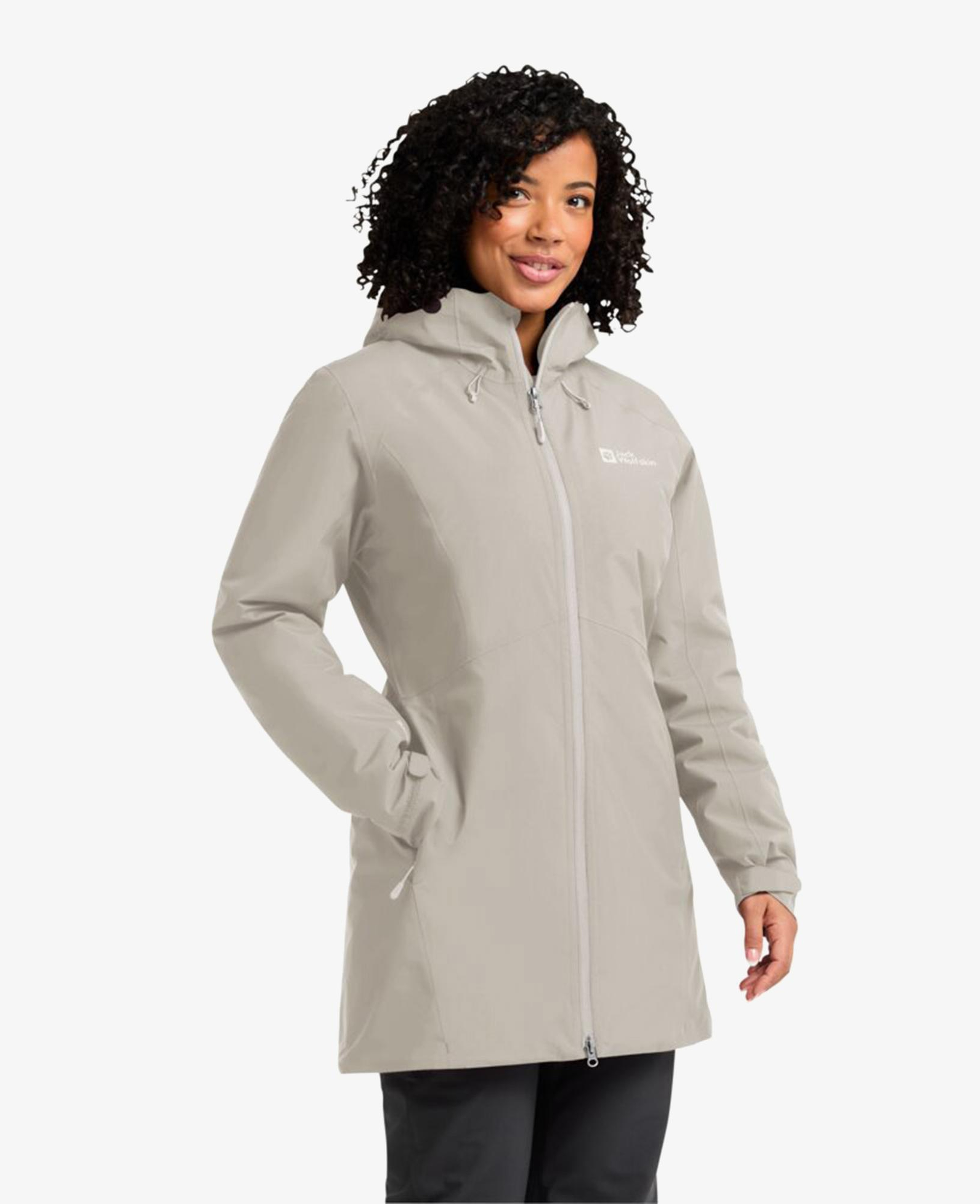 Jack Wolfskin Heidelstein Kadın Bej Ceket