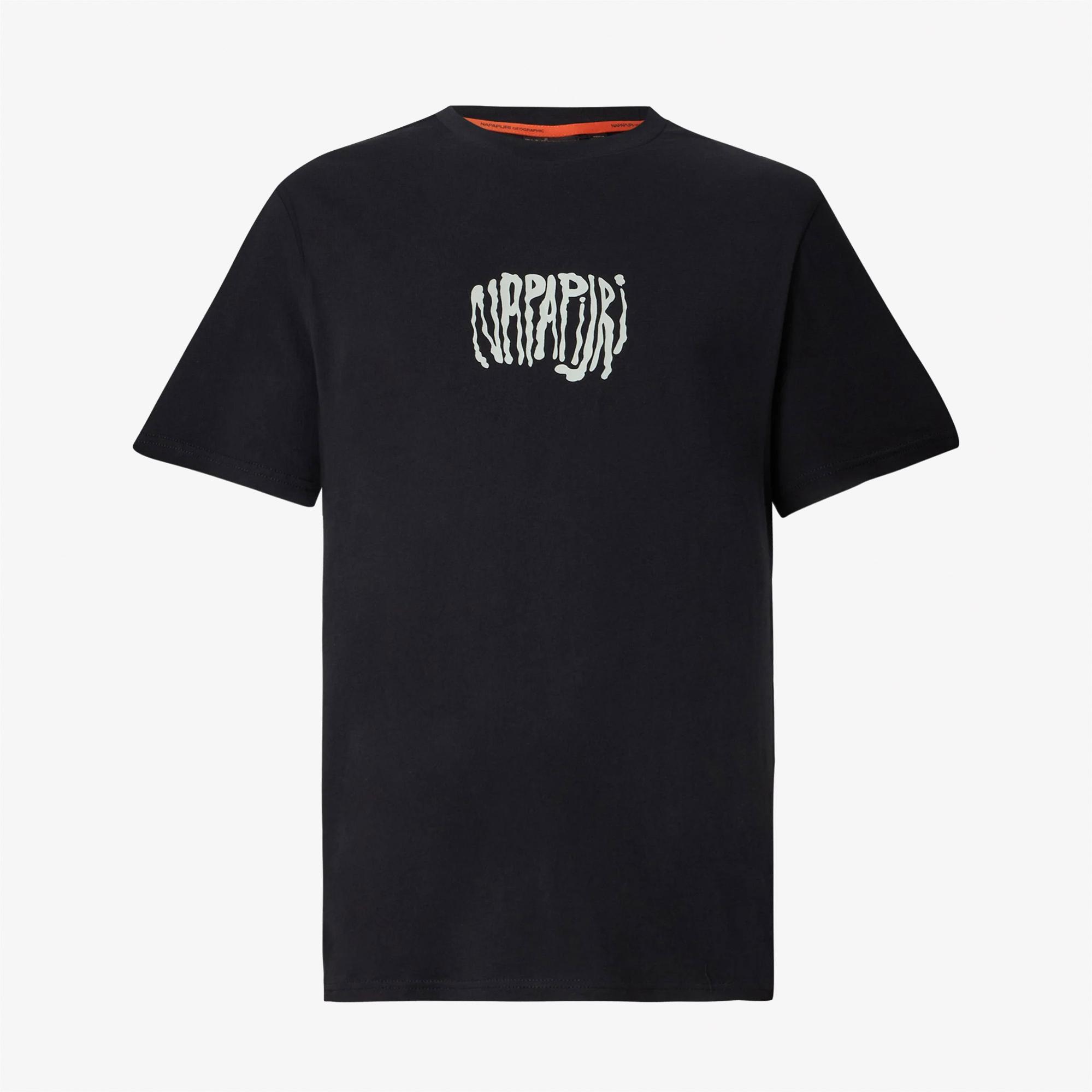 Napapijri Yukis Erkek Siyah T-Shirt