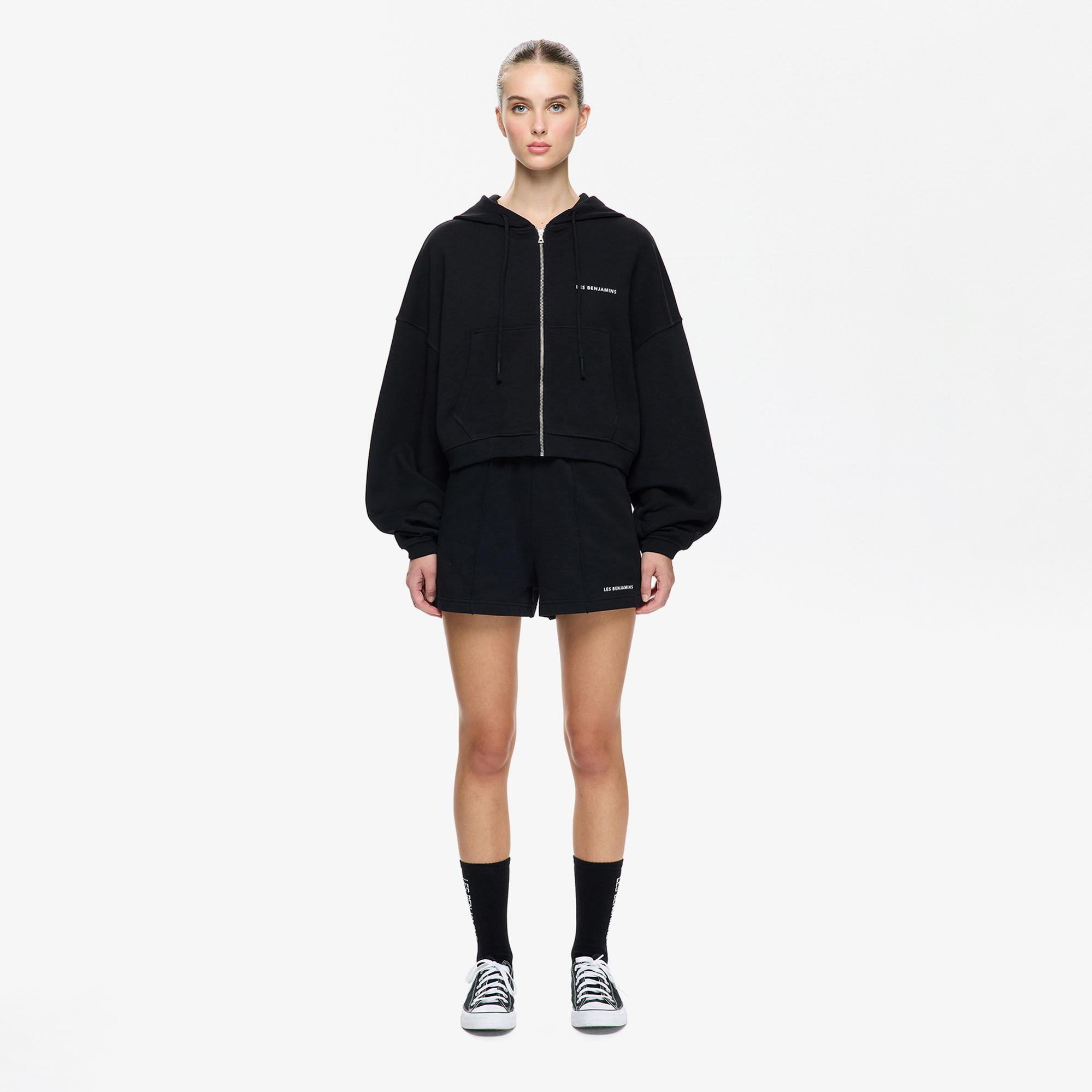 Les Benjamins Kadın Siyah Sweatshirt