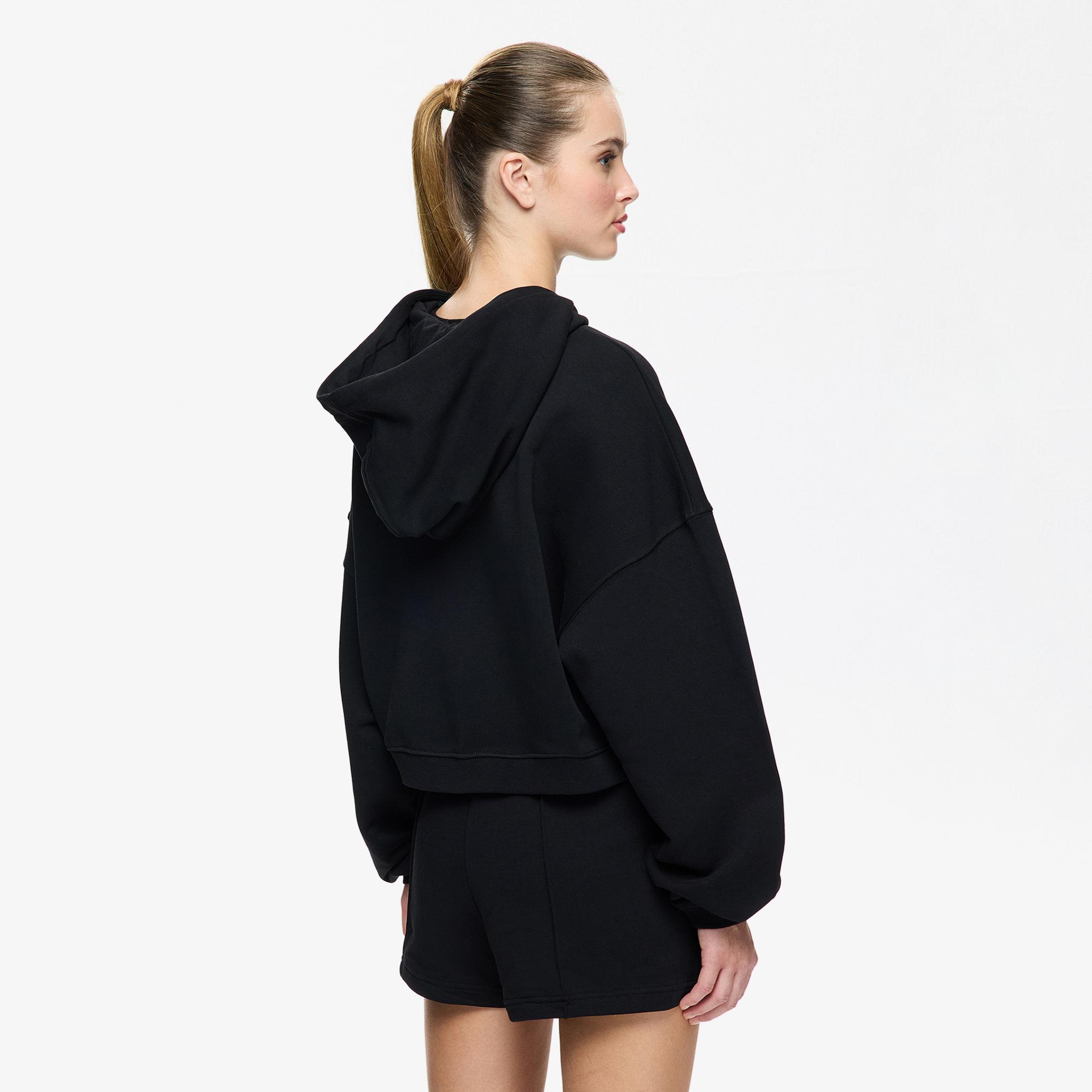 Les Benjamins Kadın Siyah Sweatshirt