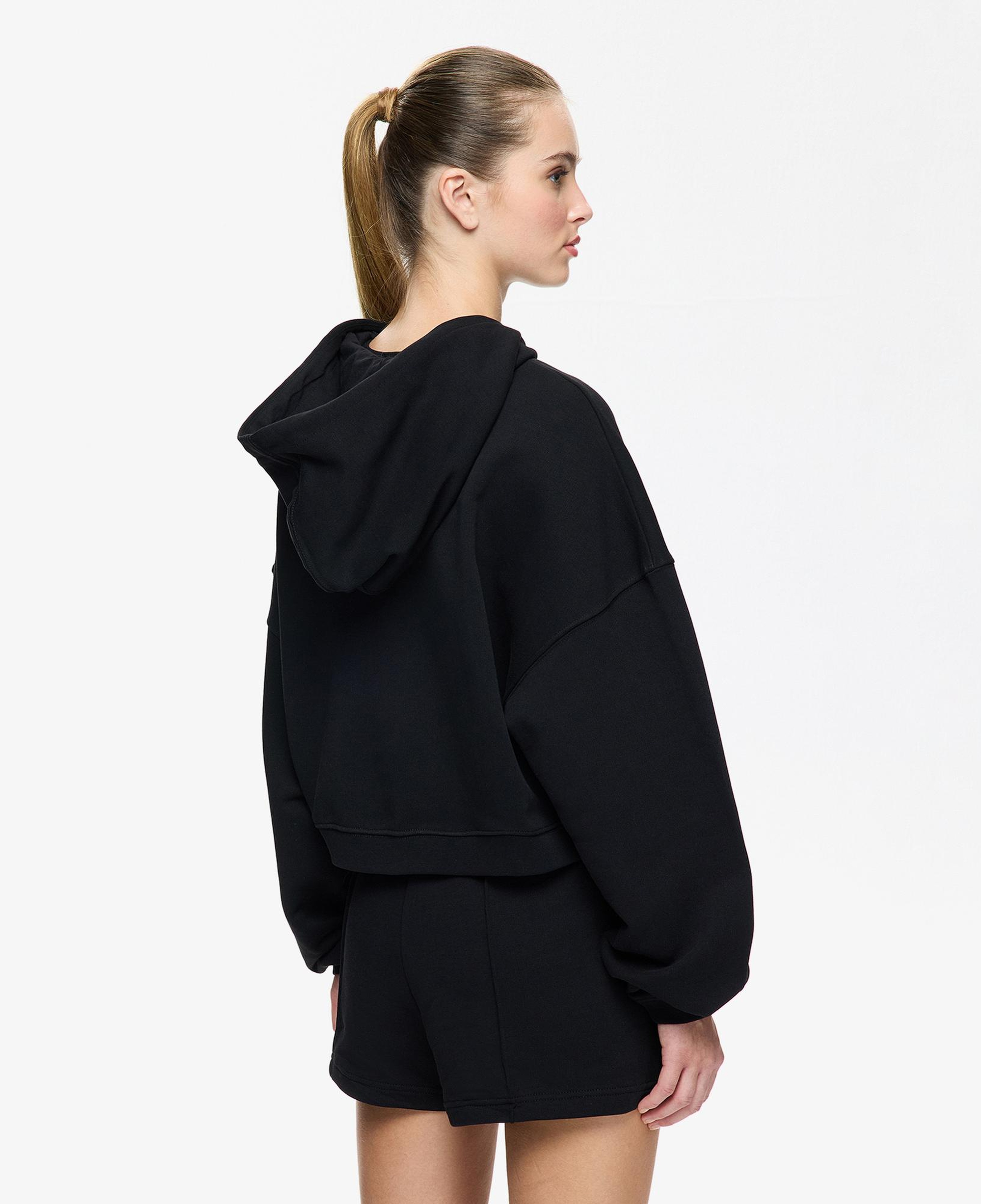 Les Benjamins Kadın Siyah Sweatshirt