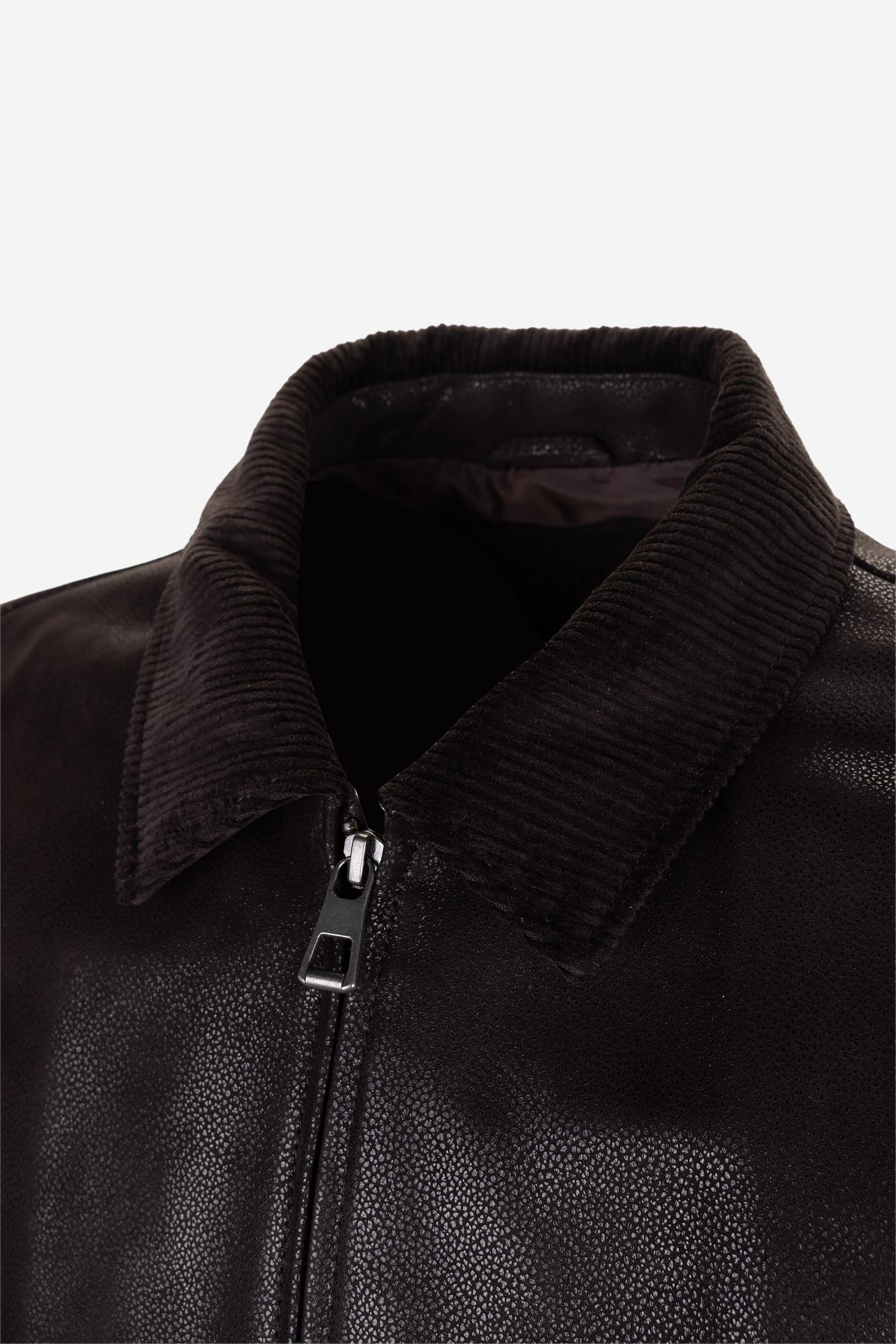 Valmenti Erkek Hakiki Deri Kahverengi Deri Mont