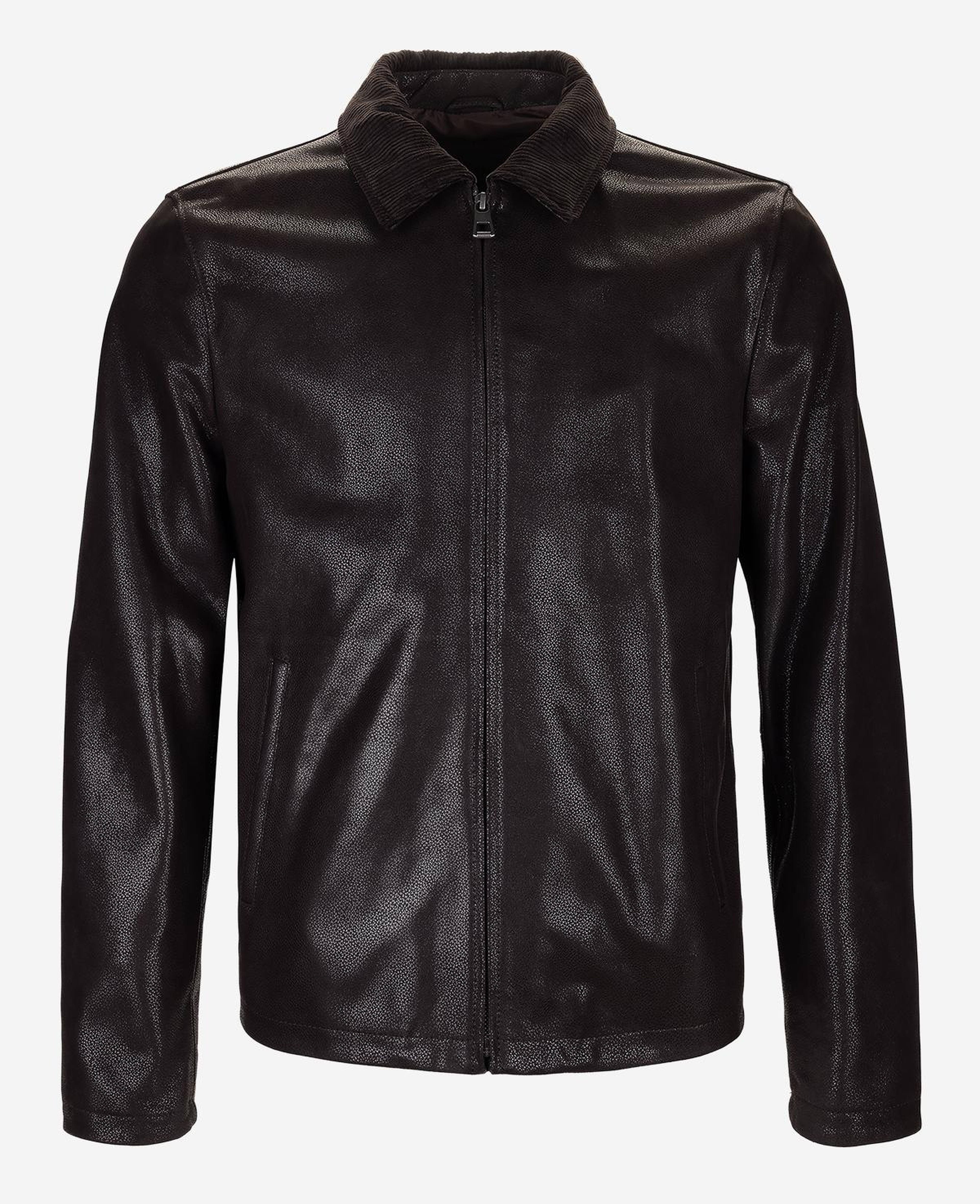 Valmenti Erkek Hakiki Deri Kahverengi Deri Mont