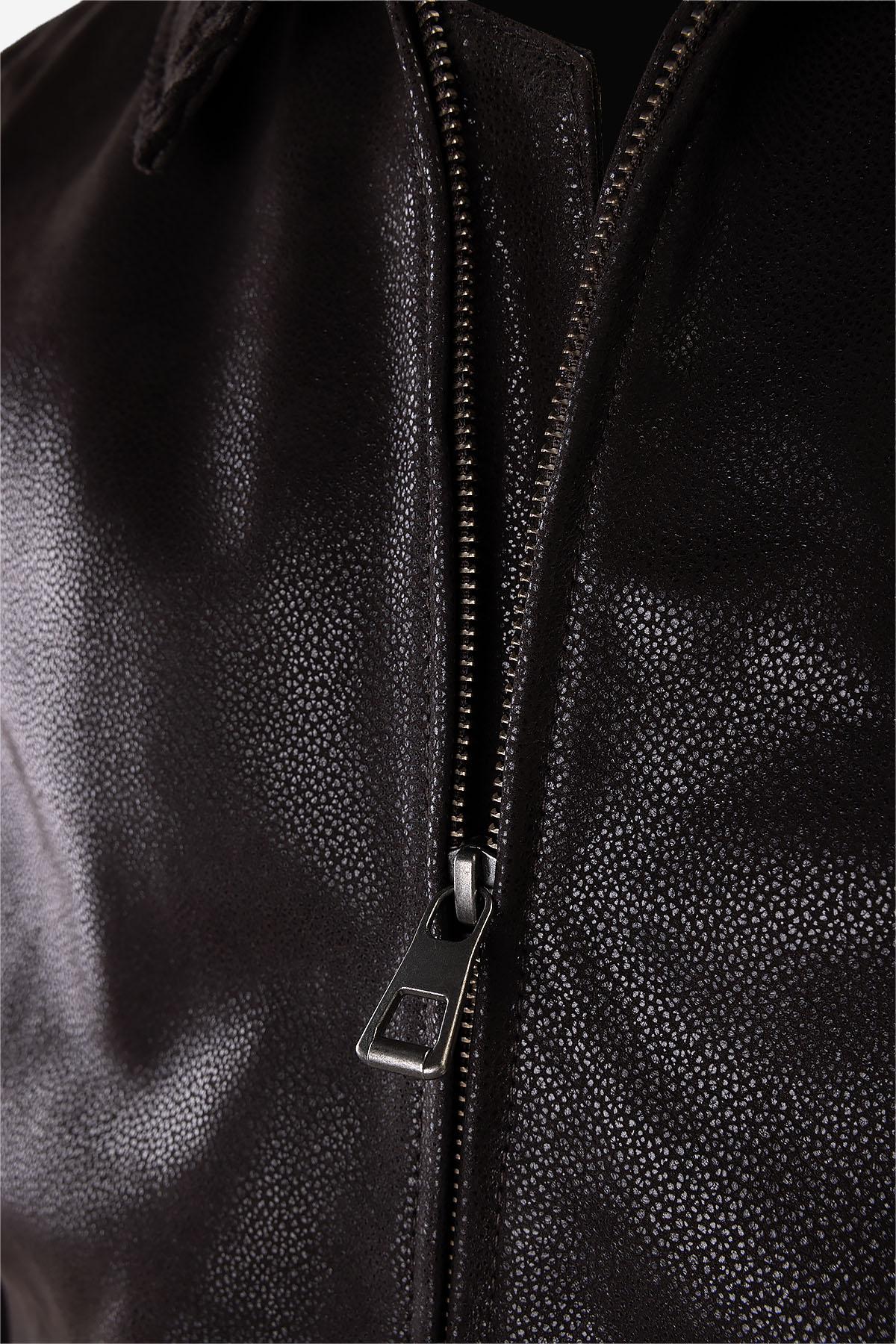 Valmenti Erkek Hakiki Deri Kahverengi Deri Mont