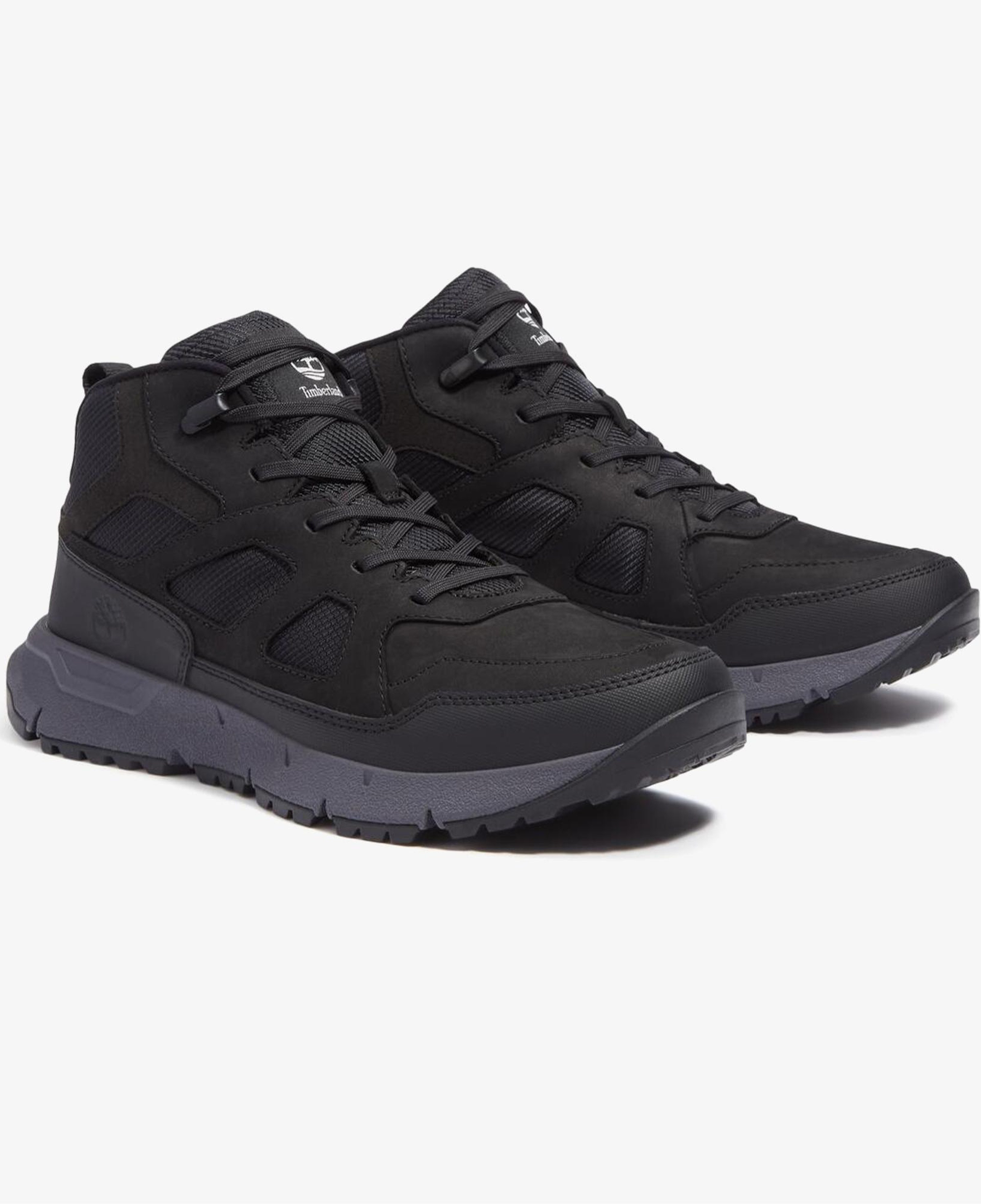 Timberland Voyager Valley Mid Lace Erkek Siyah Bot