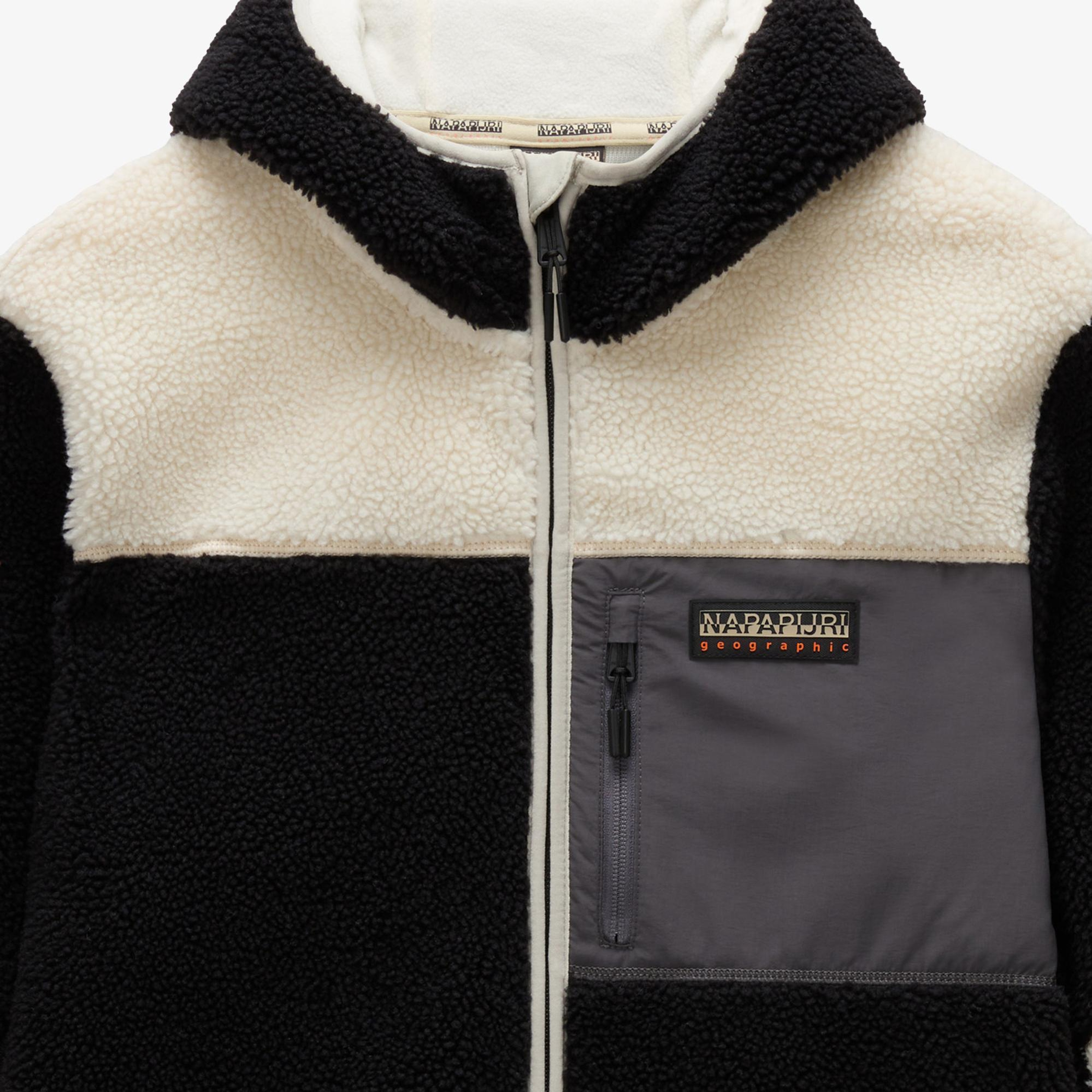 Napapijri Yupik 3 Erkek Siyah Polar Ceket