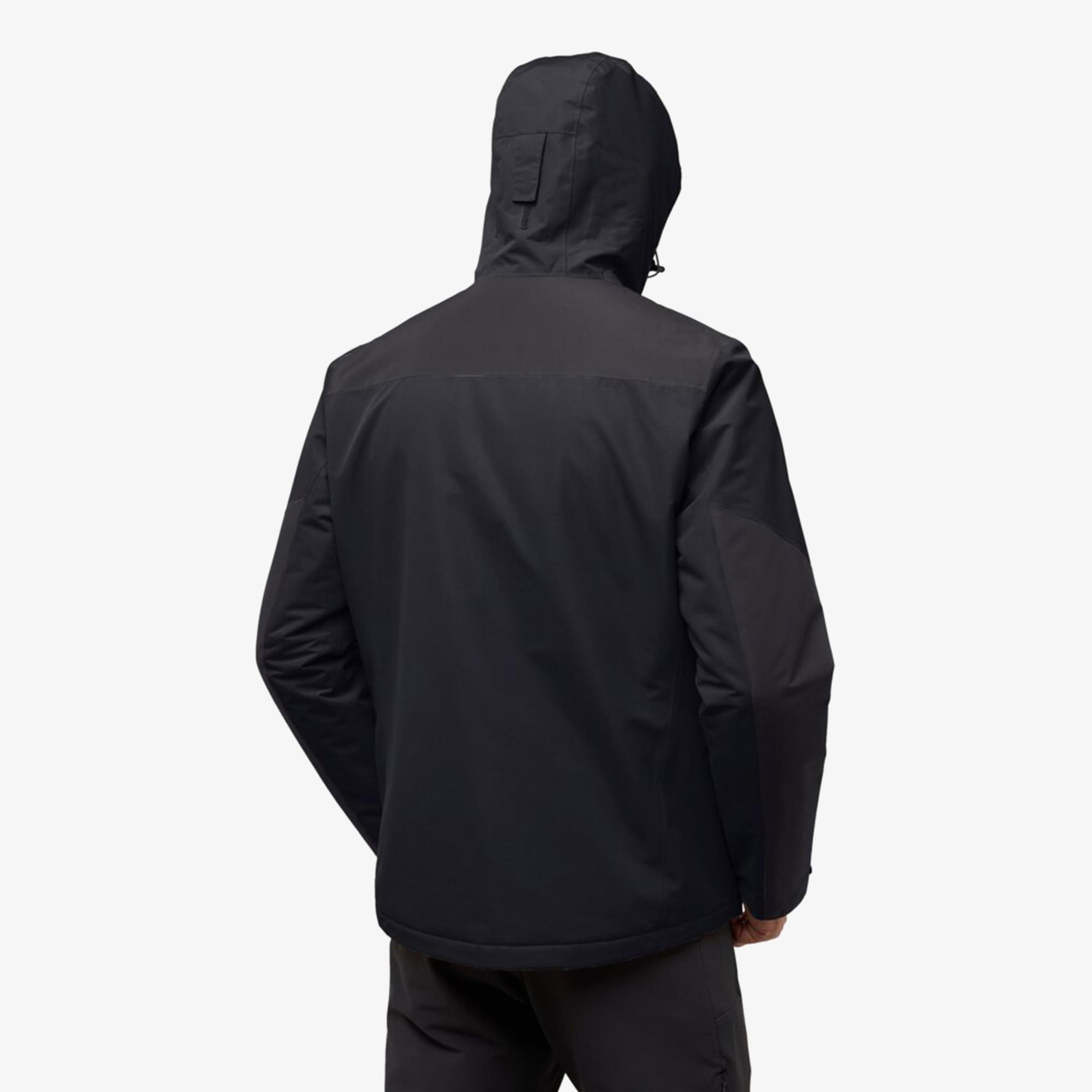 Jack Wolfskin Jasper Insulated Erkek Siyah Mont