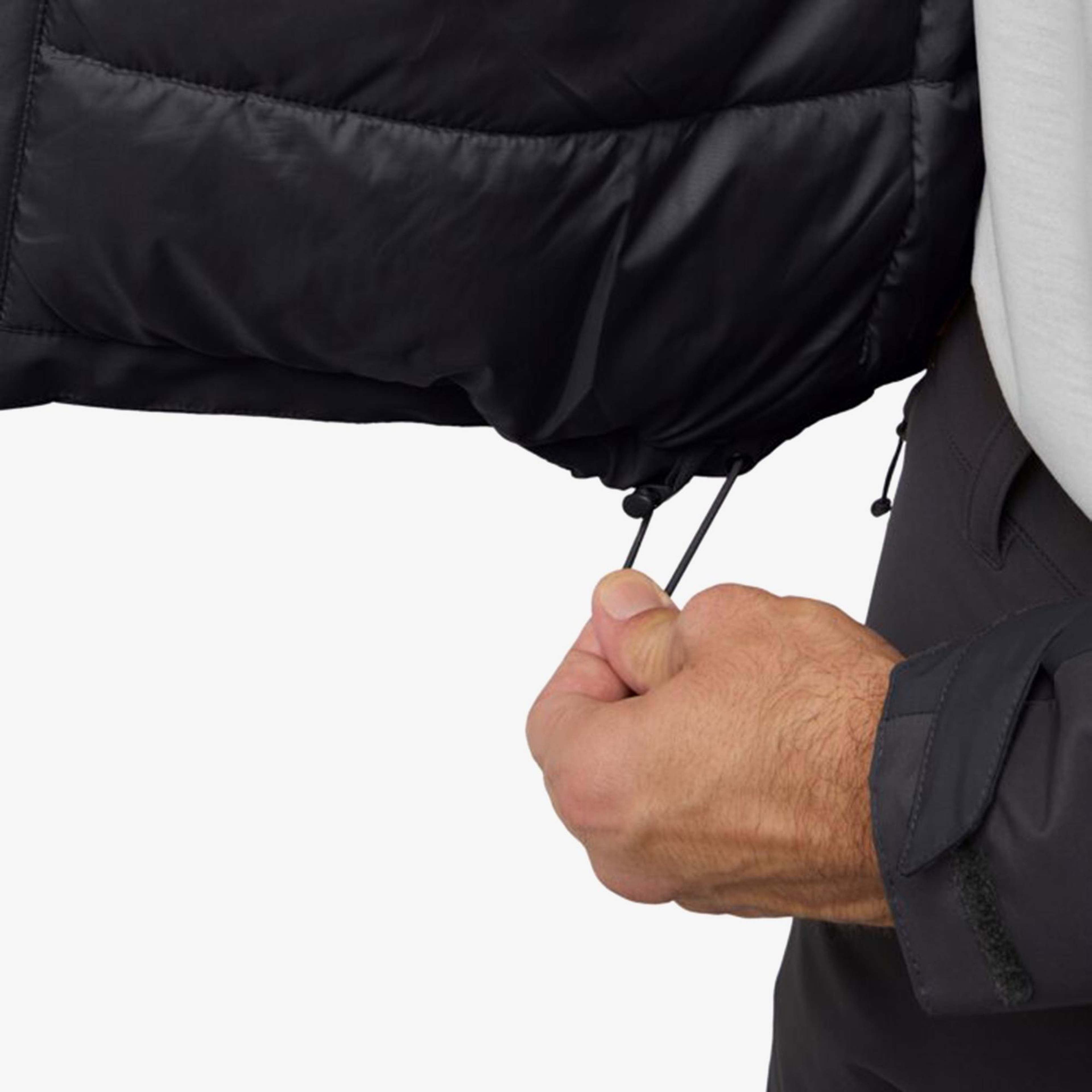 Jack Wolfskin Jasper Insulated Erkek Siyah Mont