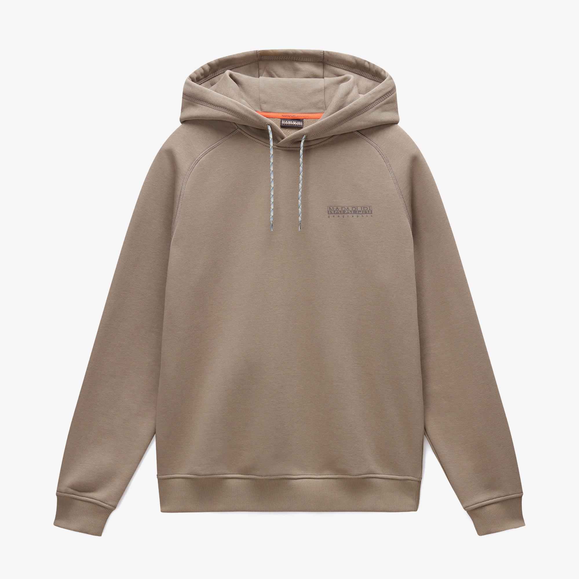 Napapijri B-Back Graphic Erkek Yeşil Sweatshirt