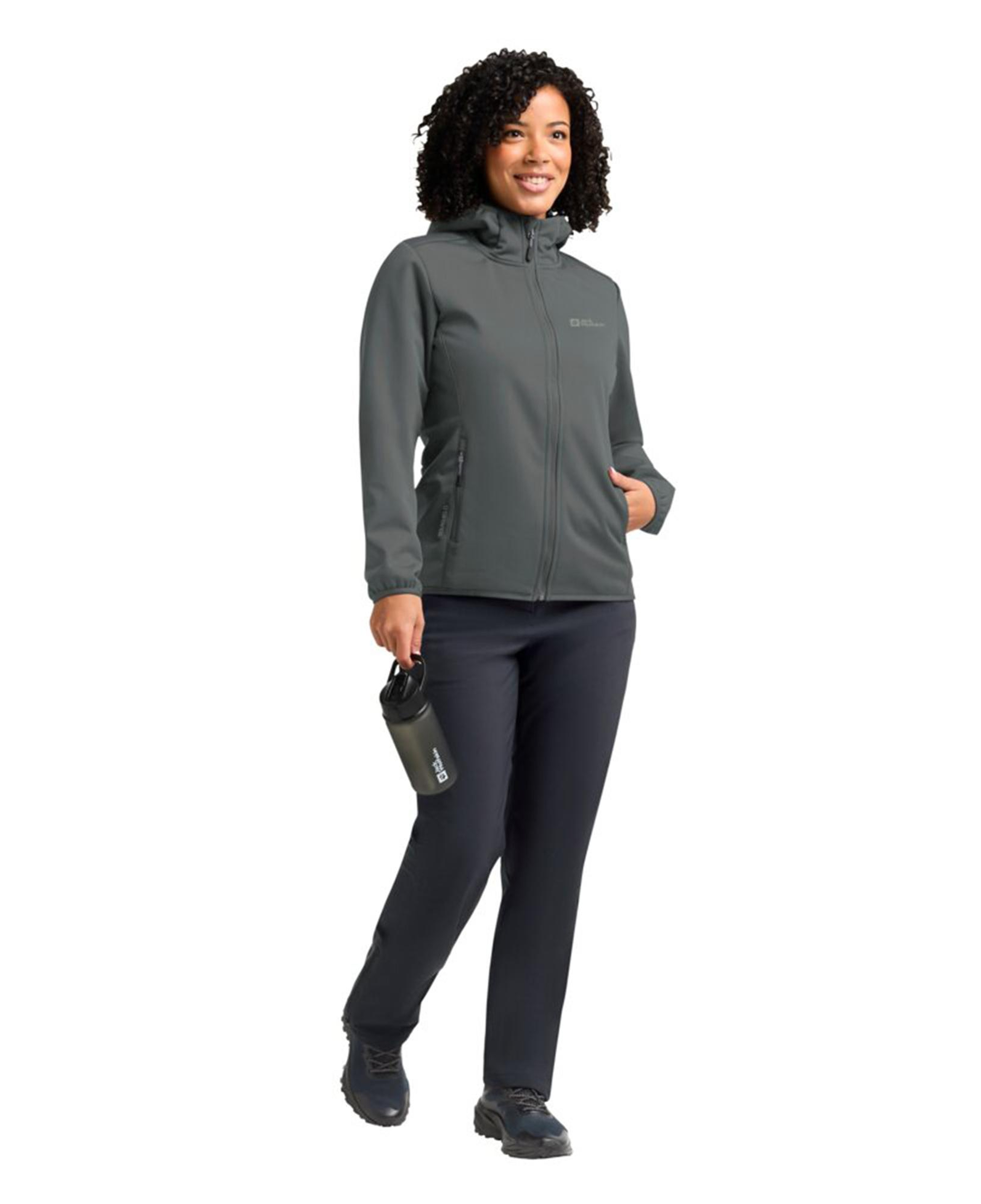 Jack Wolfskin Windhain Hoody Kadın Yeşil Ceket