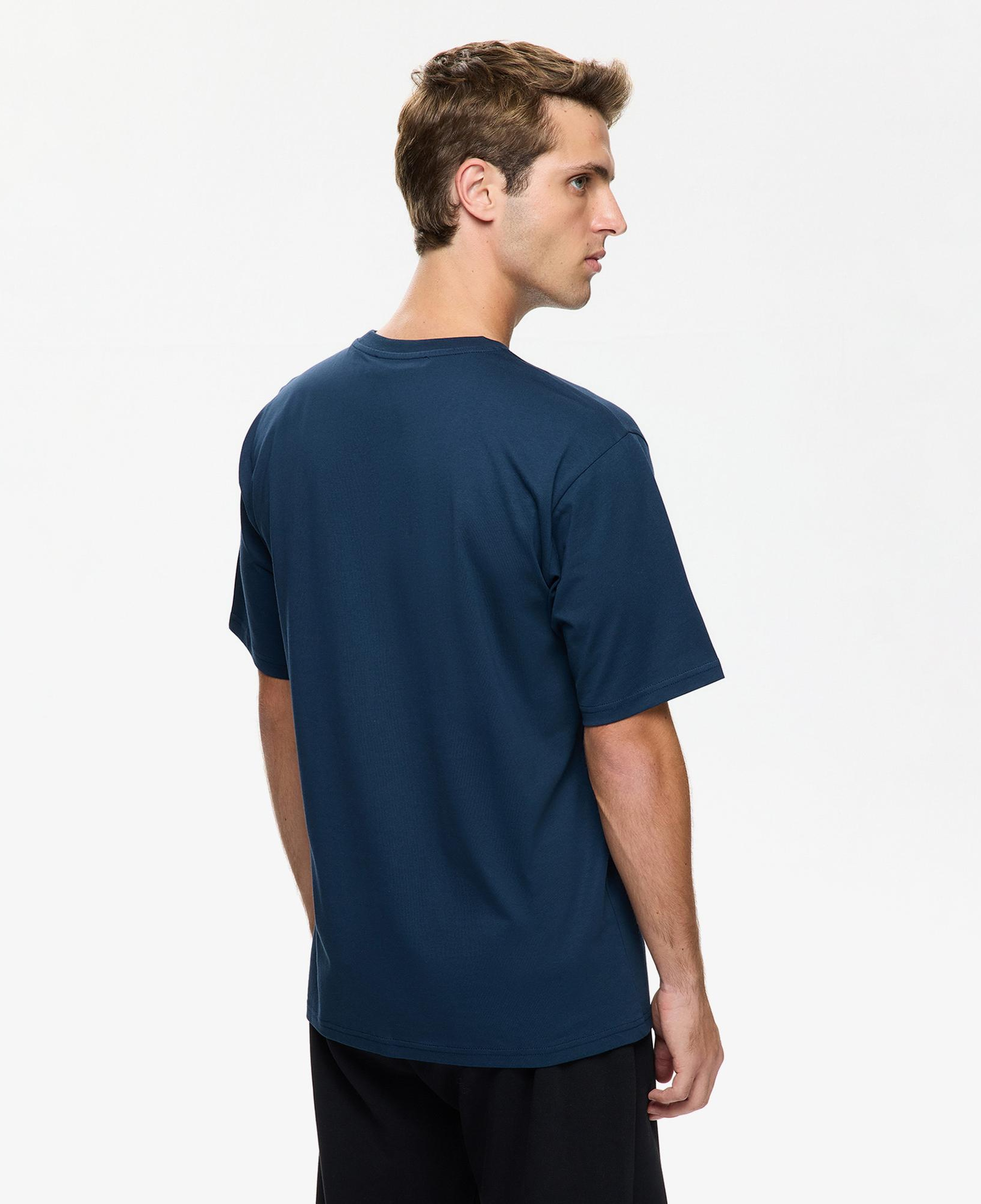 Les Benjamins Erkek Mavi T-Shirt