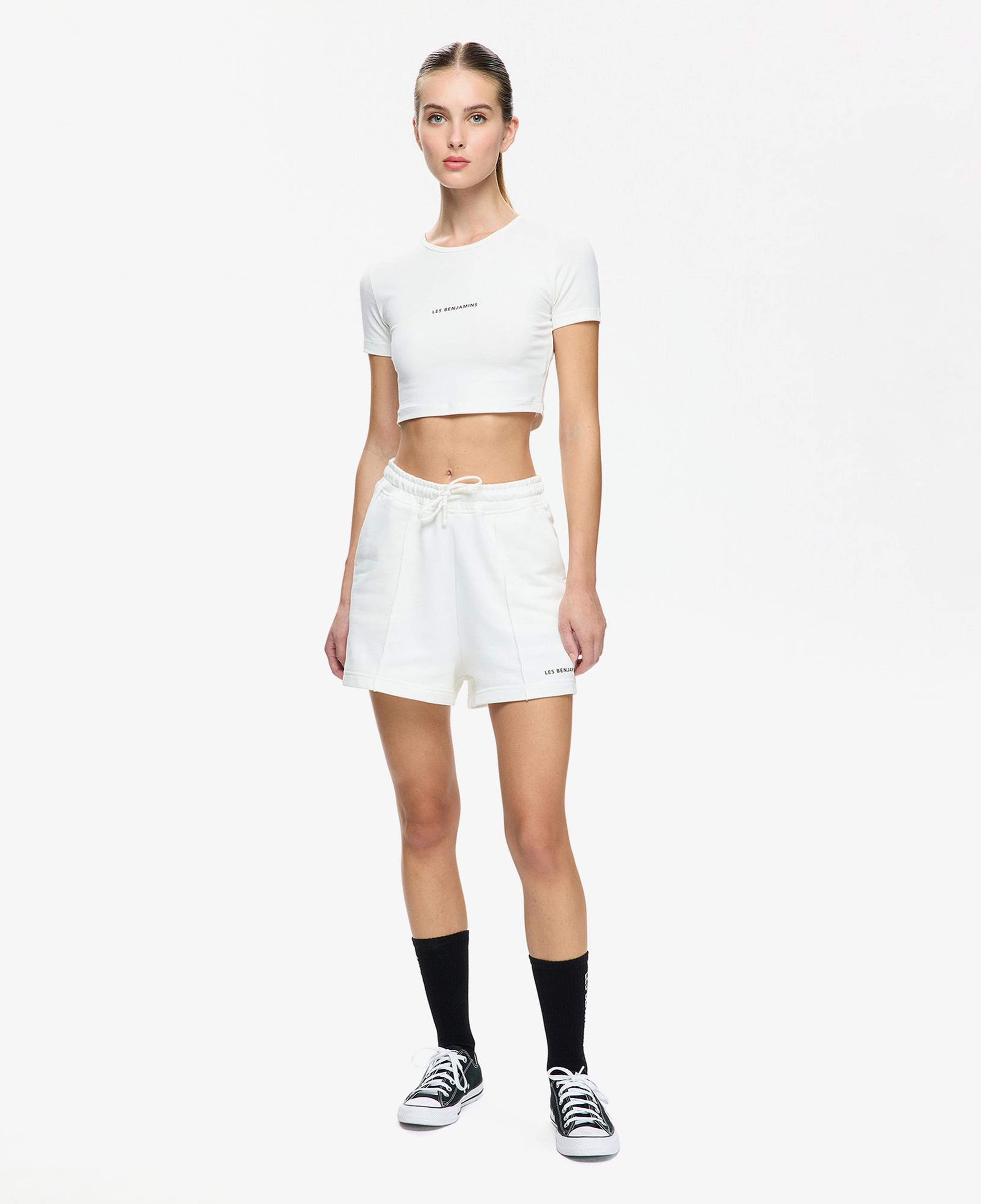 Les Benjamins Kadın Beyaz T-Shirt