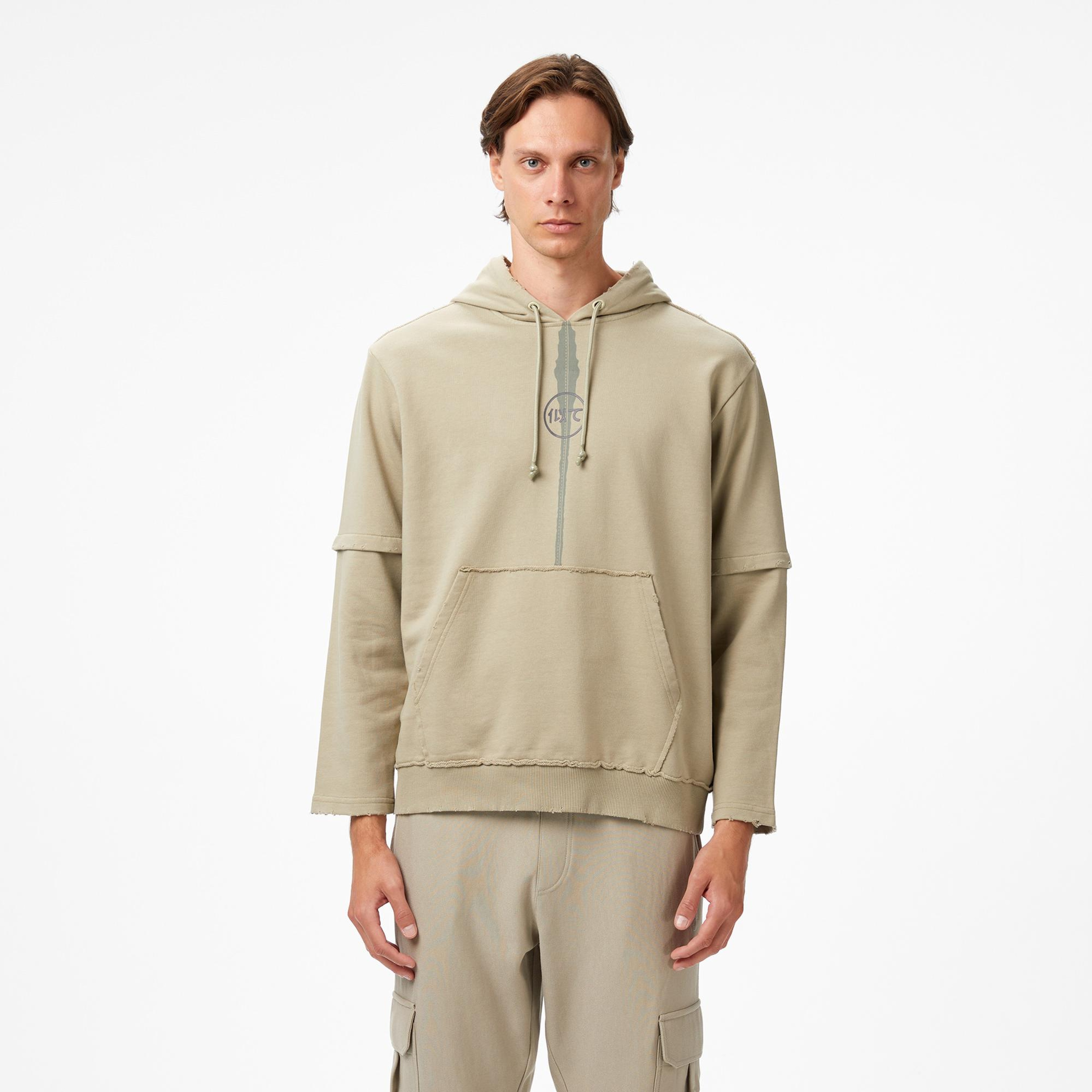 UNITED4 Erkek Kahverengi Sweatshirt