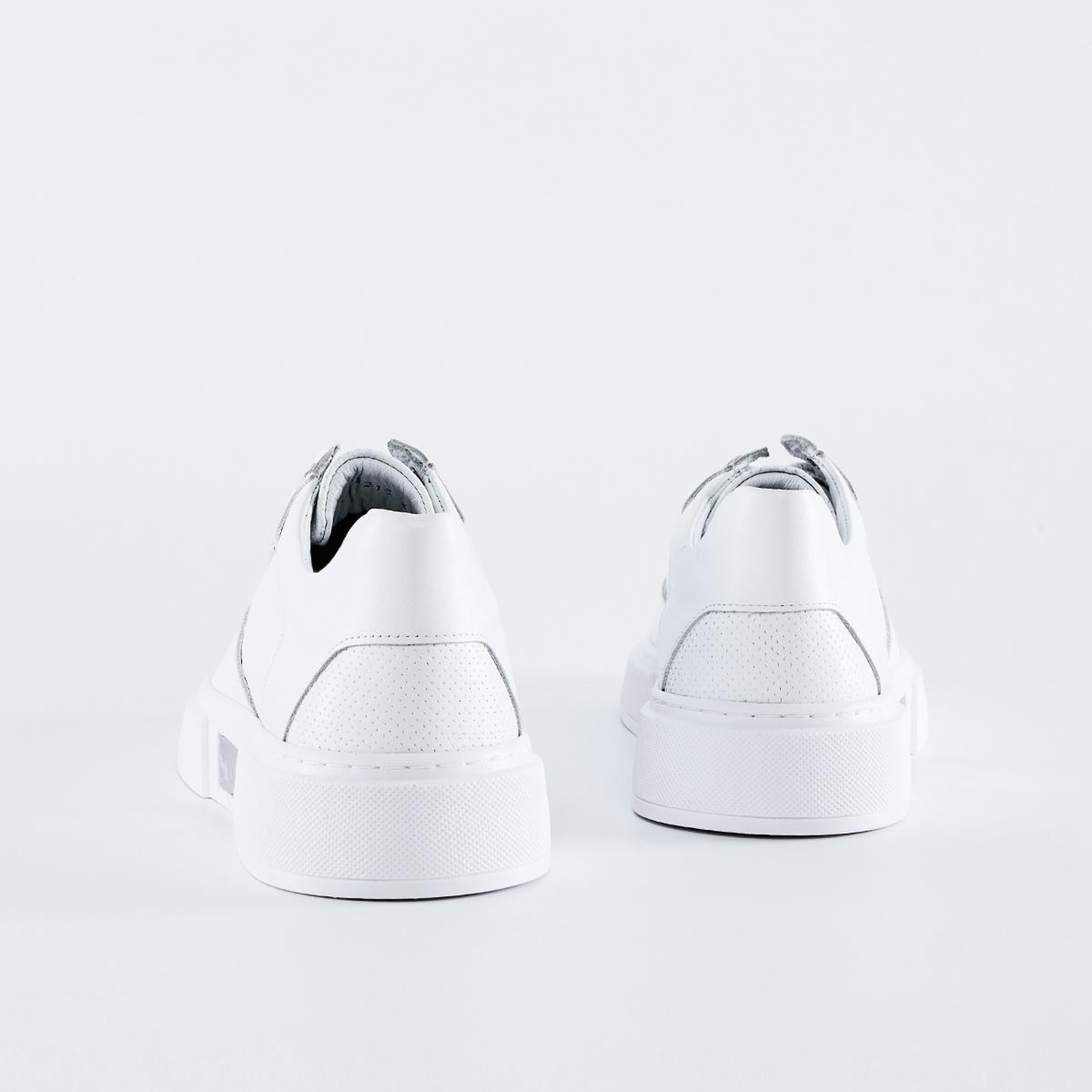 Valmenti Erkek Hakiki Deri Beyaz Spor Ayakkabı