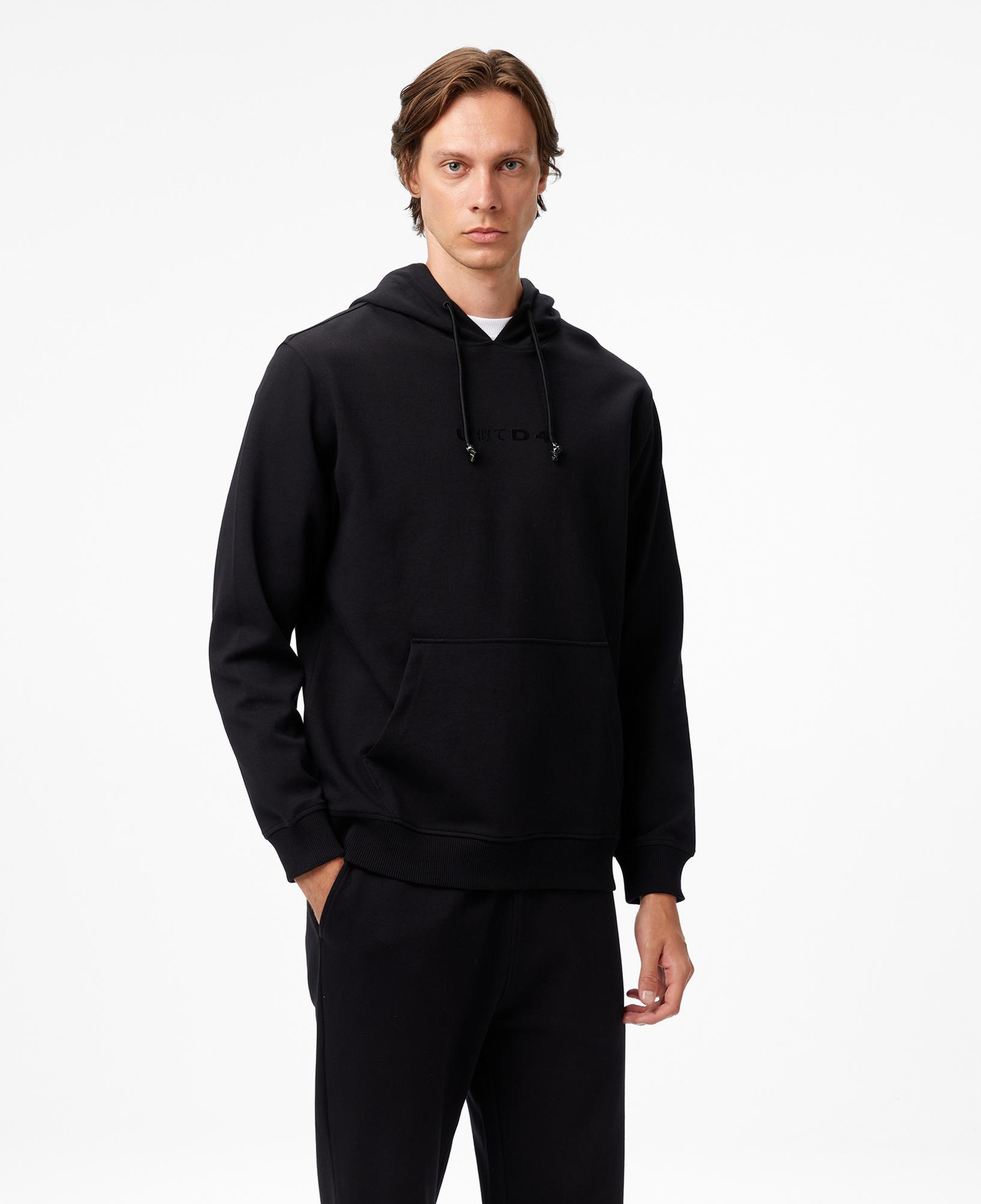 UNITED4 Erkek Siyah Sweatshirt