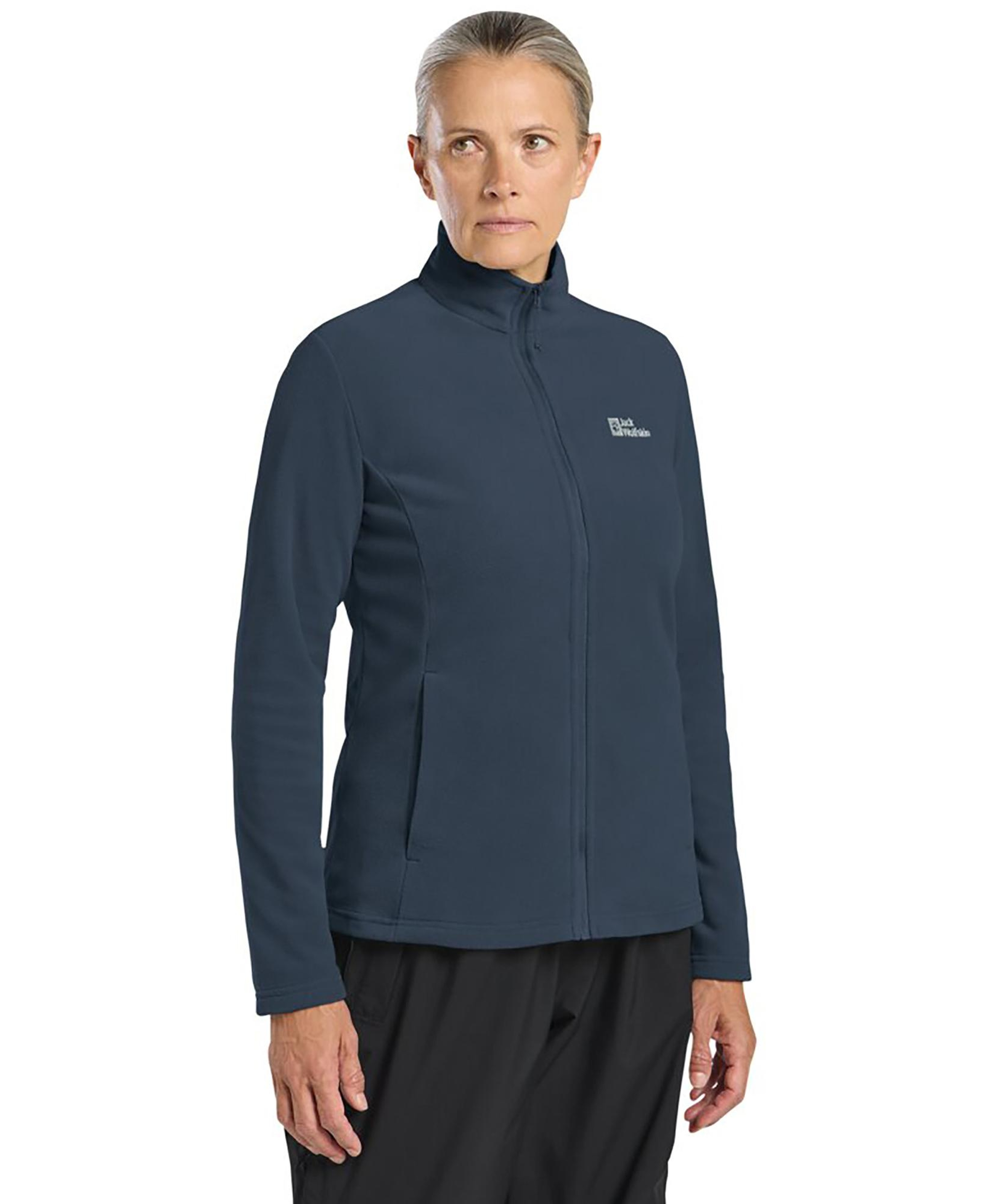 Jack Wolfskin Taunus Full Zipped Kadın Lacivert Ceket