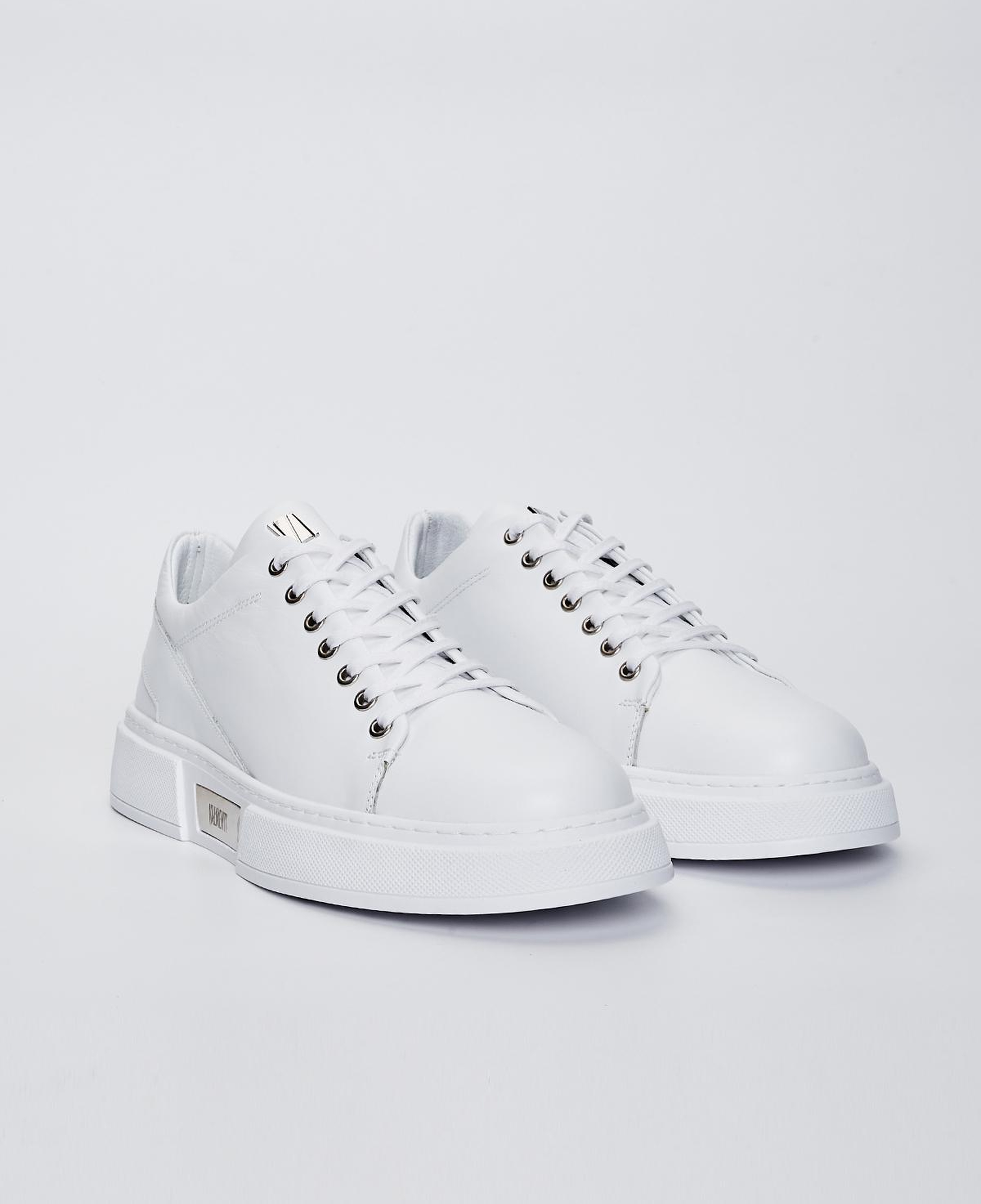 Valmenti Erkek Hakiki Deri Beyaz Spor Ayakkabı