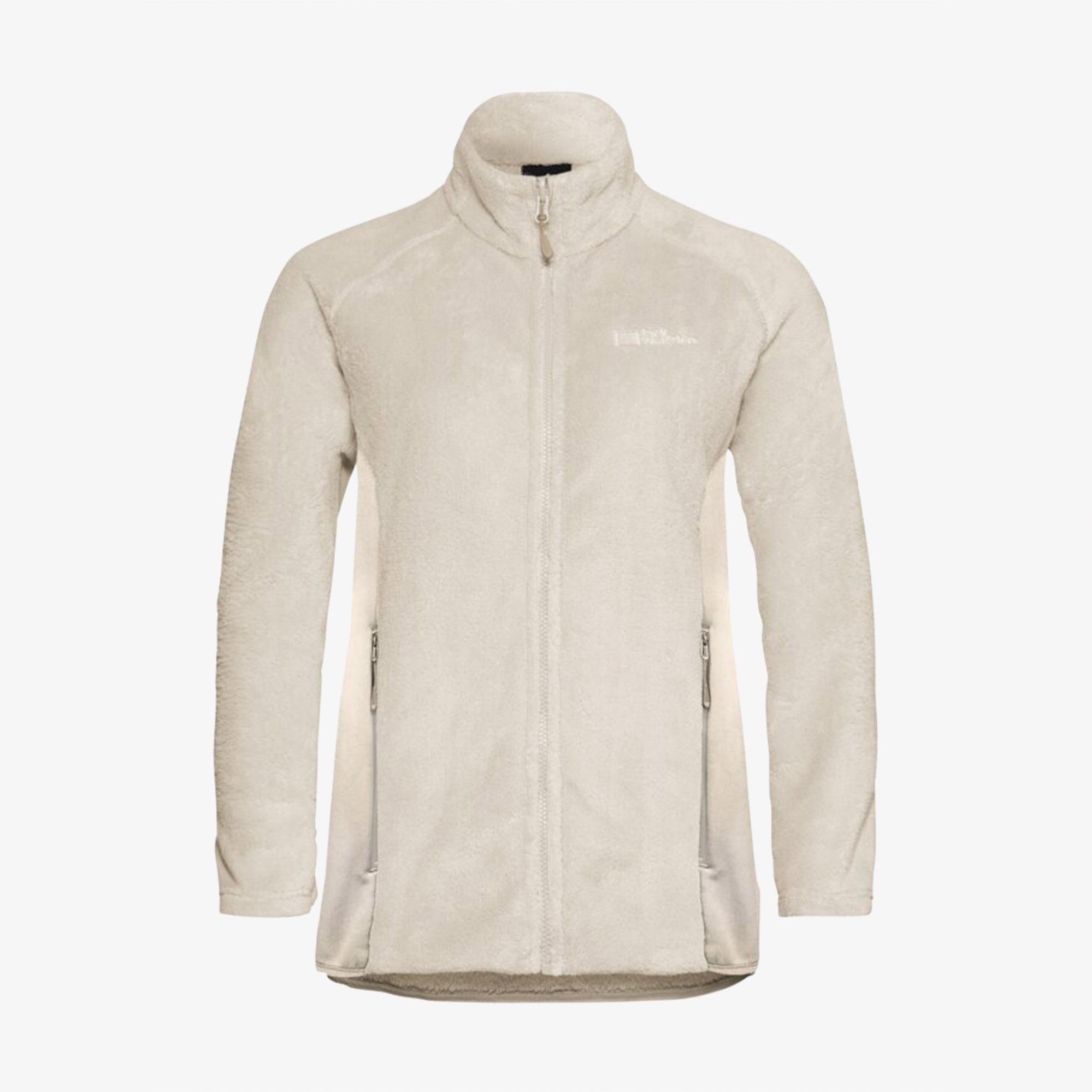 Jack Wolfskin Rotwand Full Zipped Kadın Krem Ceket