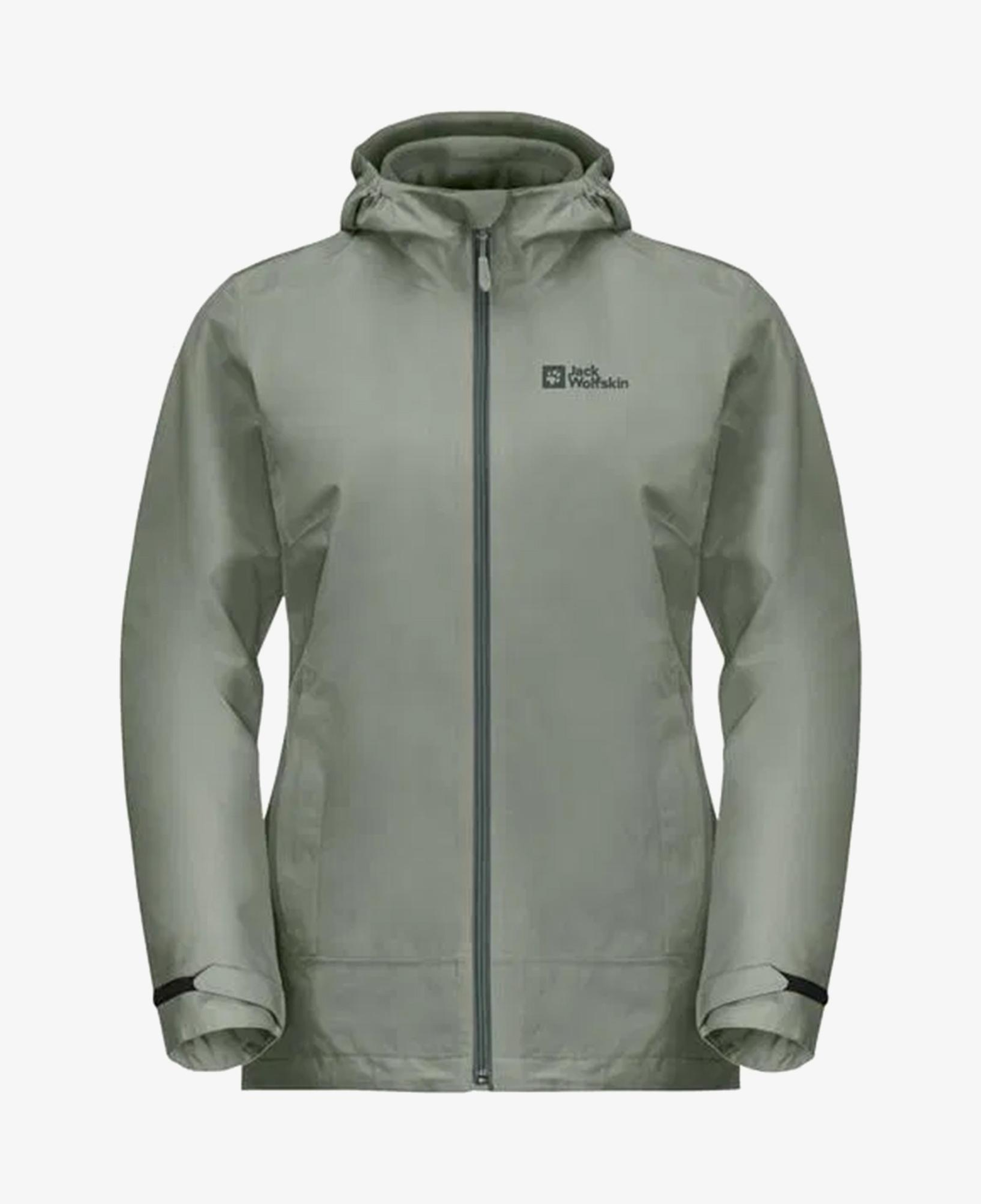 Jack Wolfskin Moonrise 3-in-1 Yeşil Kadın Ceket