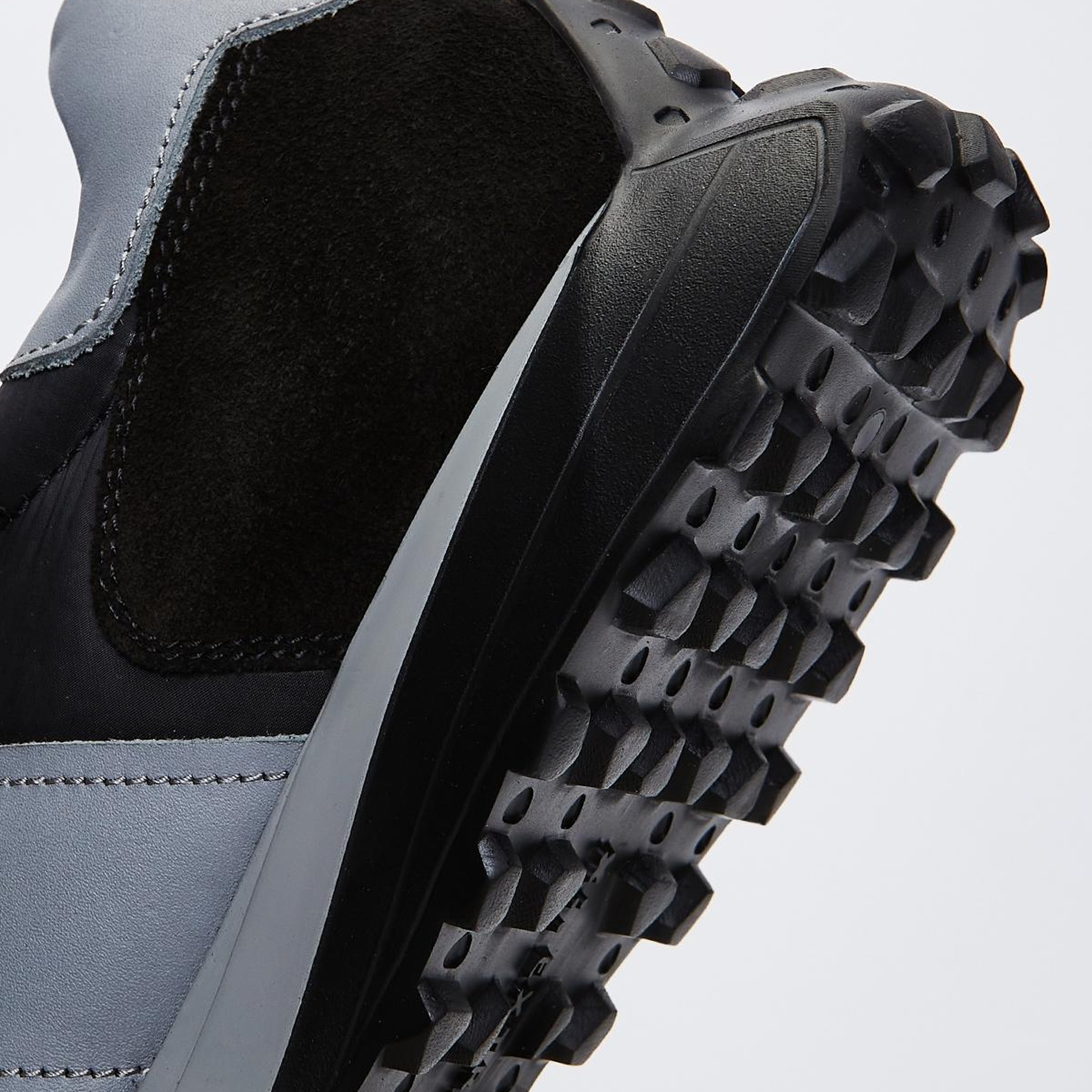 Valmenti Erkek Hakiki Deri Siyah Süet Spor Ayakkabı