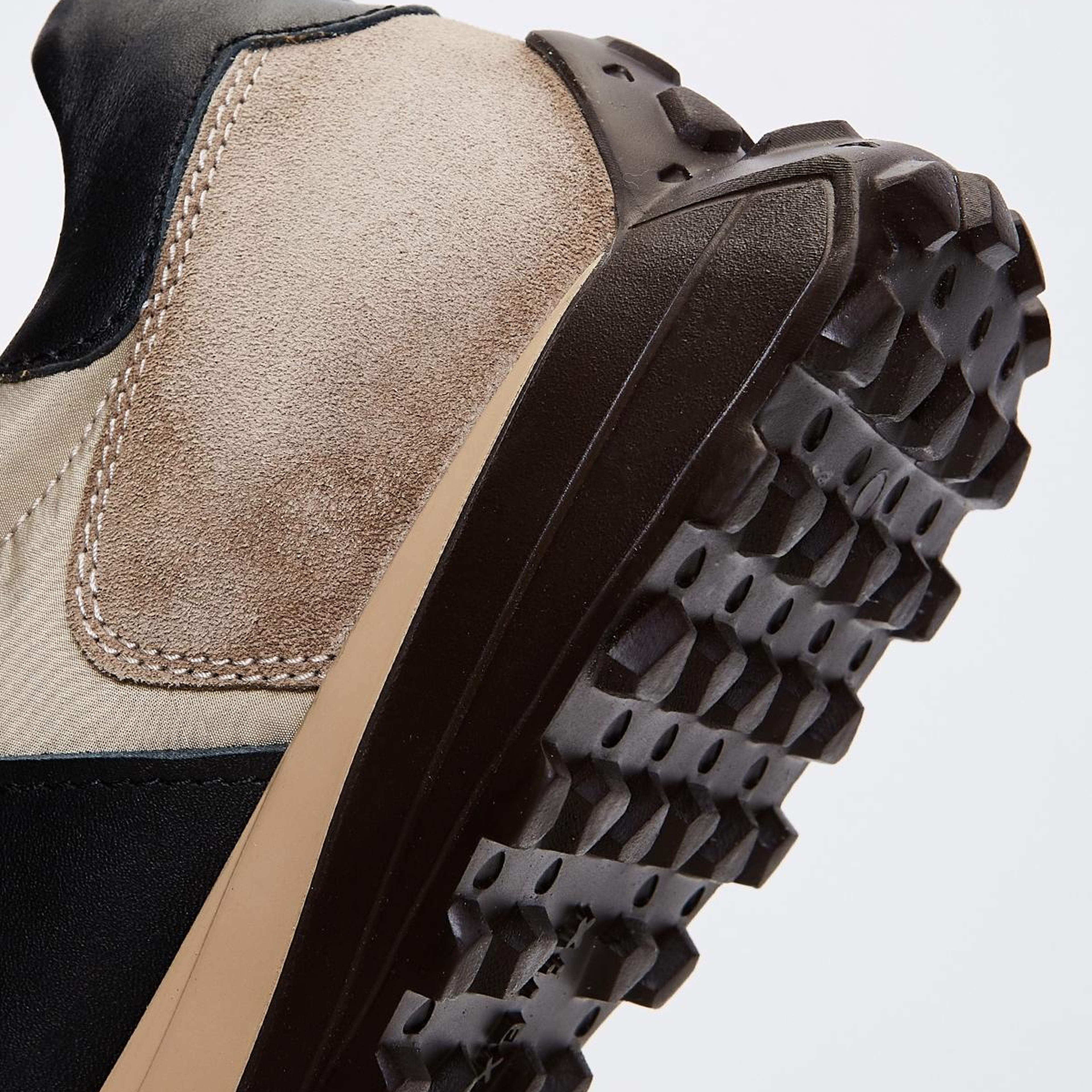 Valmenti Erkek Hakiki Deri Bej Süet Spor Ayakkabı