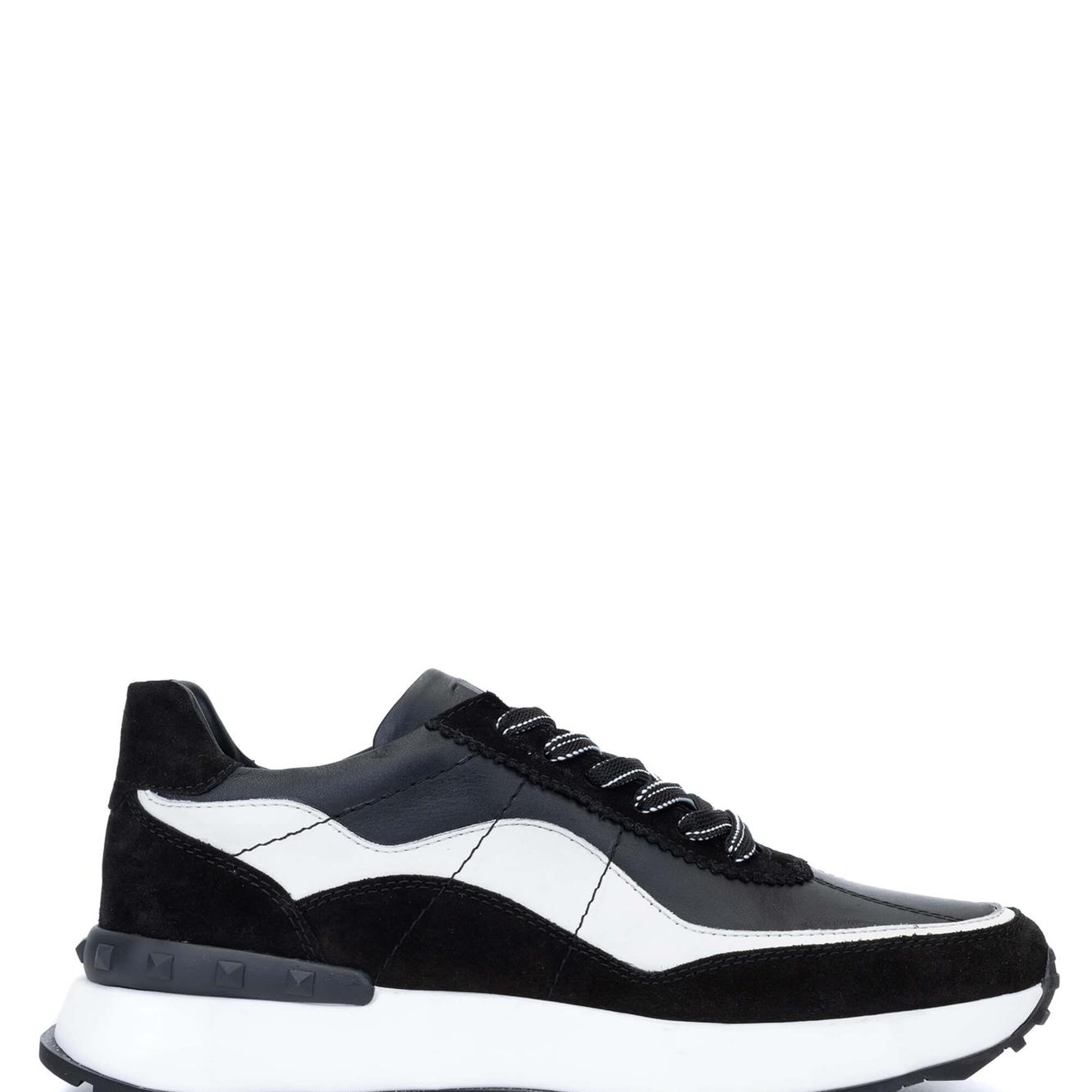 Tamer Tanca Erkek Hakiki Deri Siyah Sneakers & Spor Ayakkabı