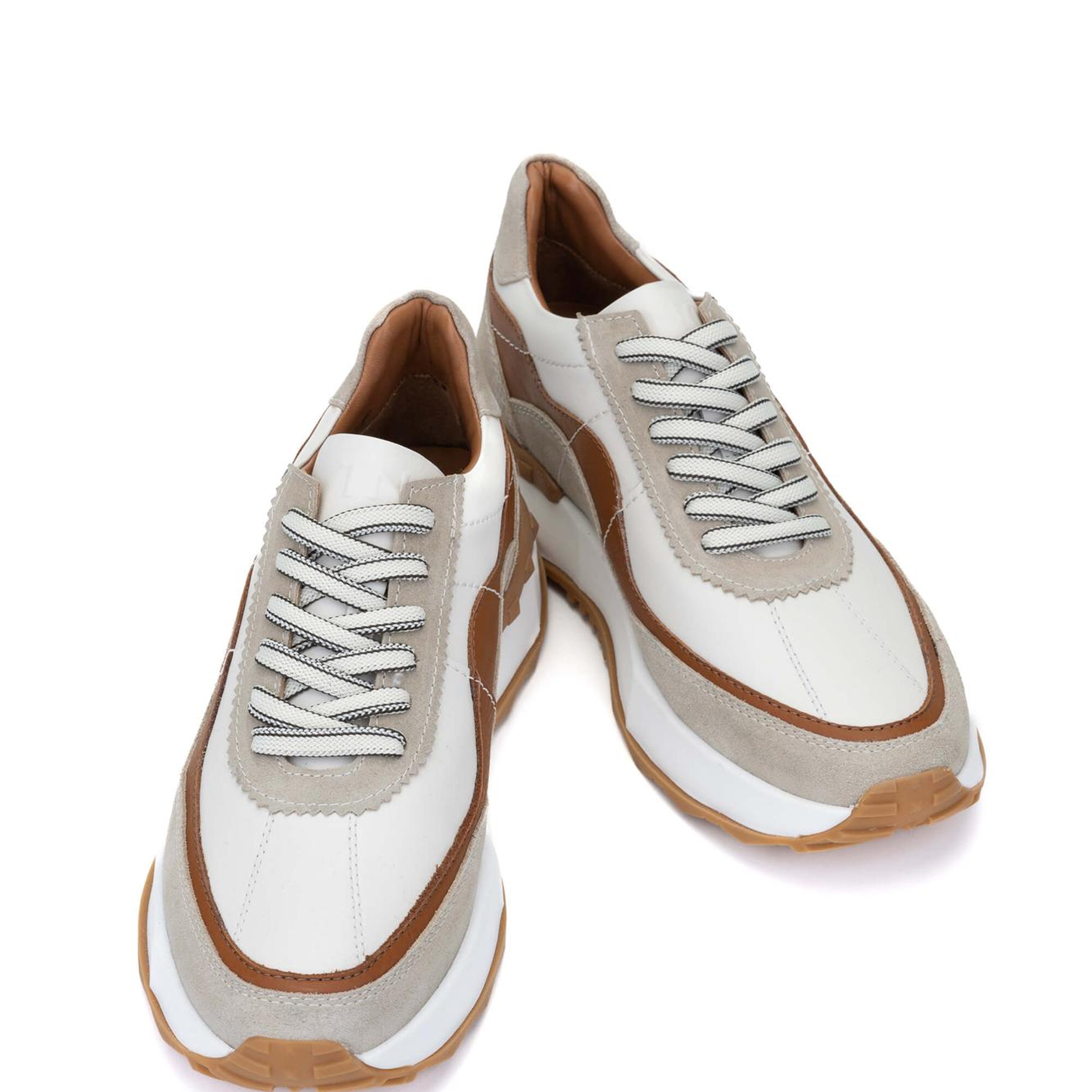 Tamer Tanca Erkek Hakiki Deri Taba Sneakers & Spor Ayakkabı