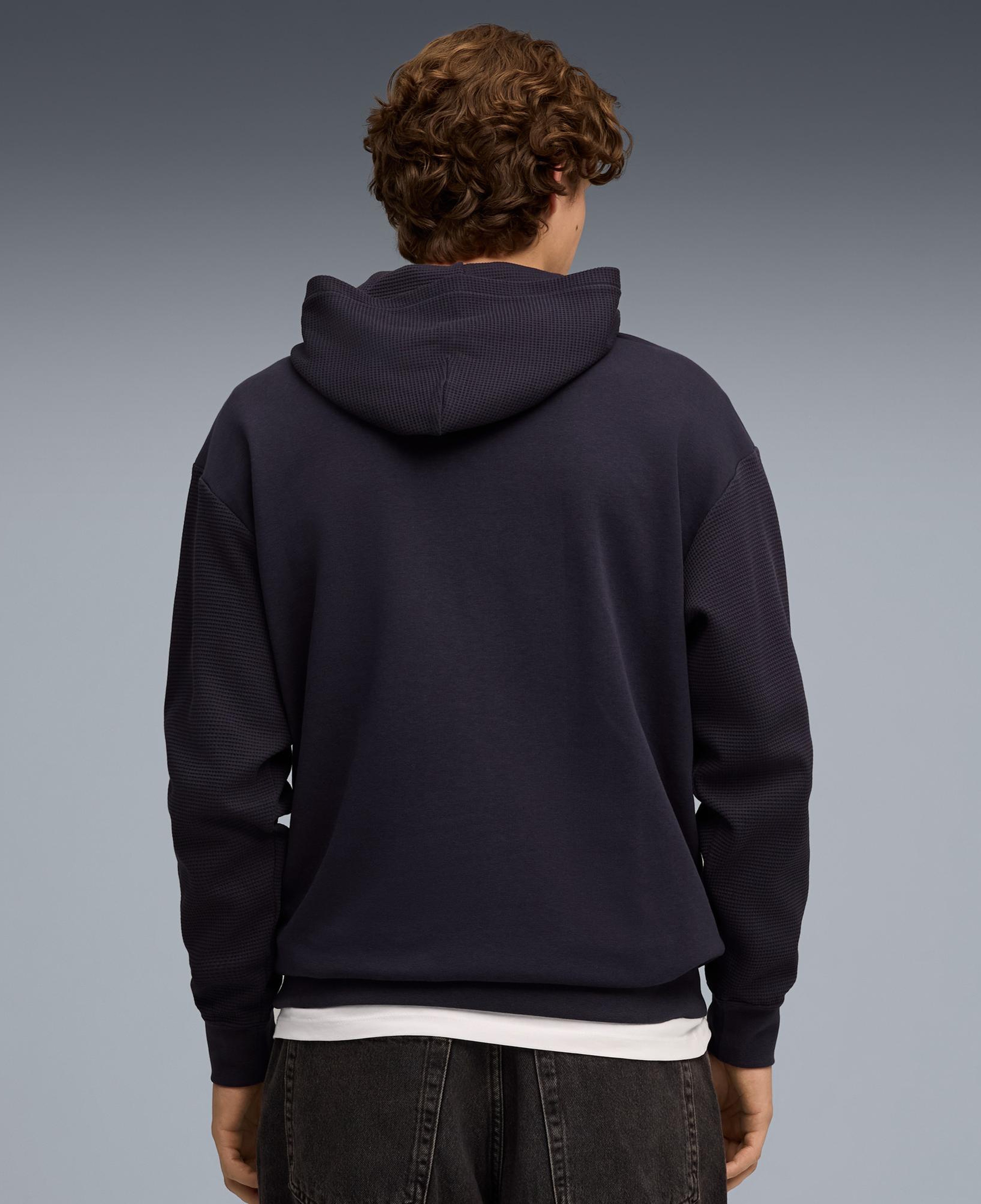 Puma Classic Relaxed Erkek Mavi Sweatshirt
