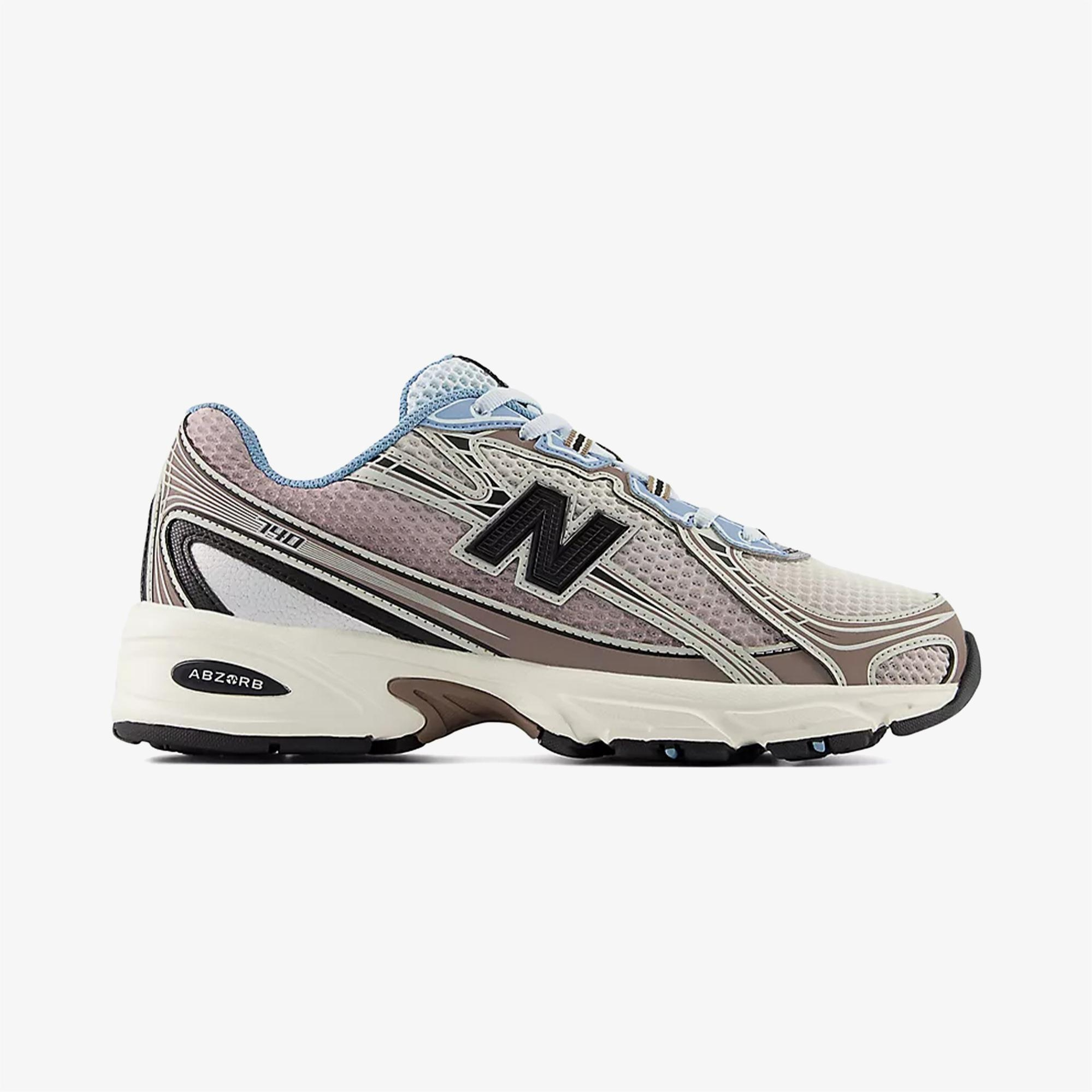 New Balance 740 Lifestyle Kadın Gri Spor Ayakkabı