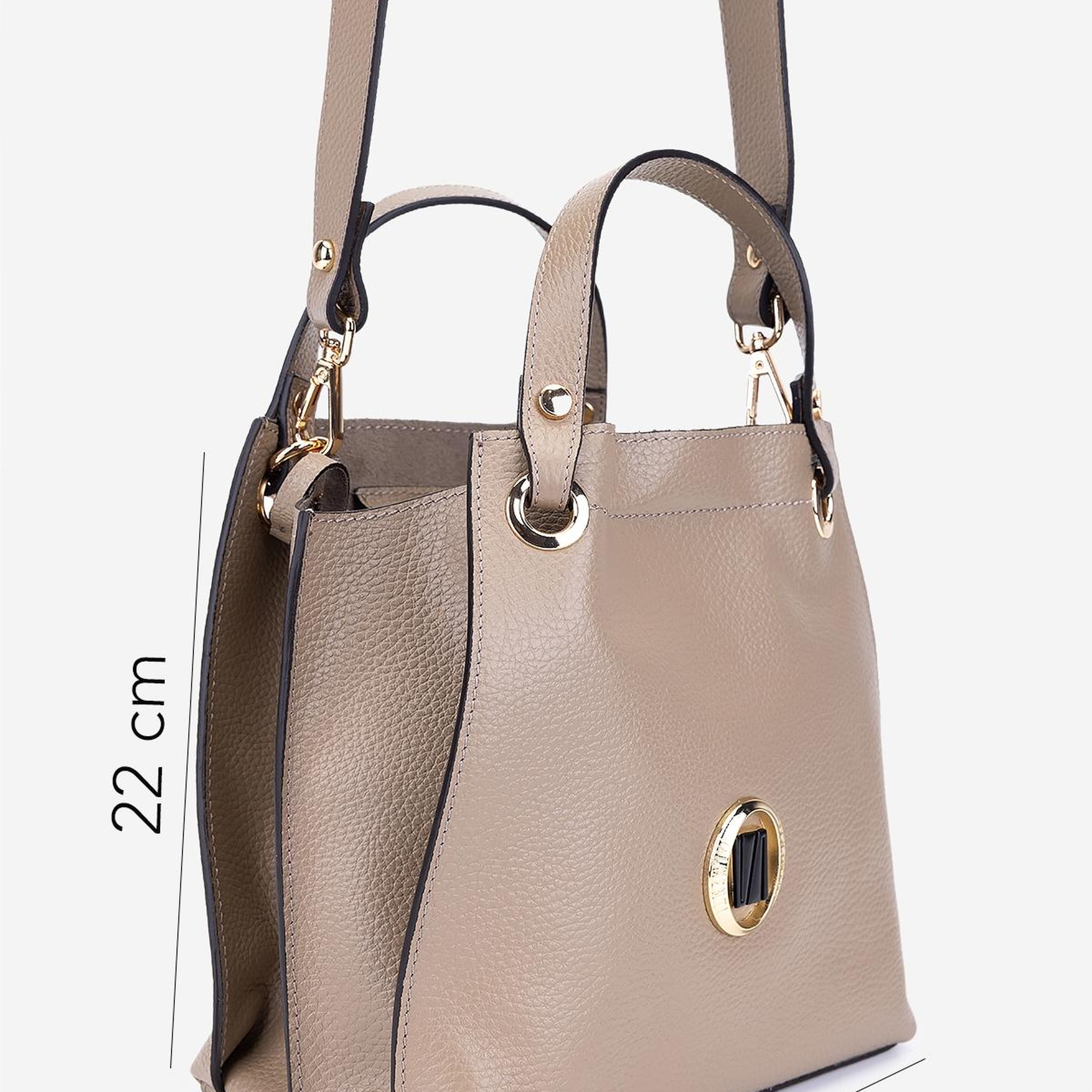 Valmenti Kadın Hakiki Deri Vizon Floter Kol Çantası