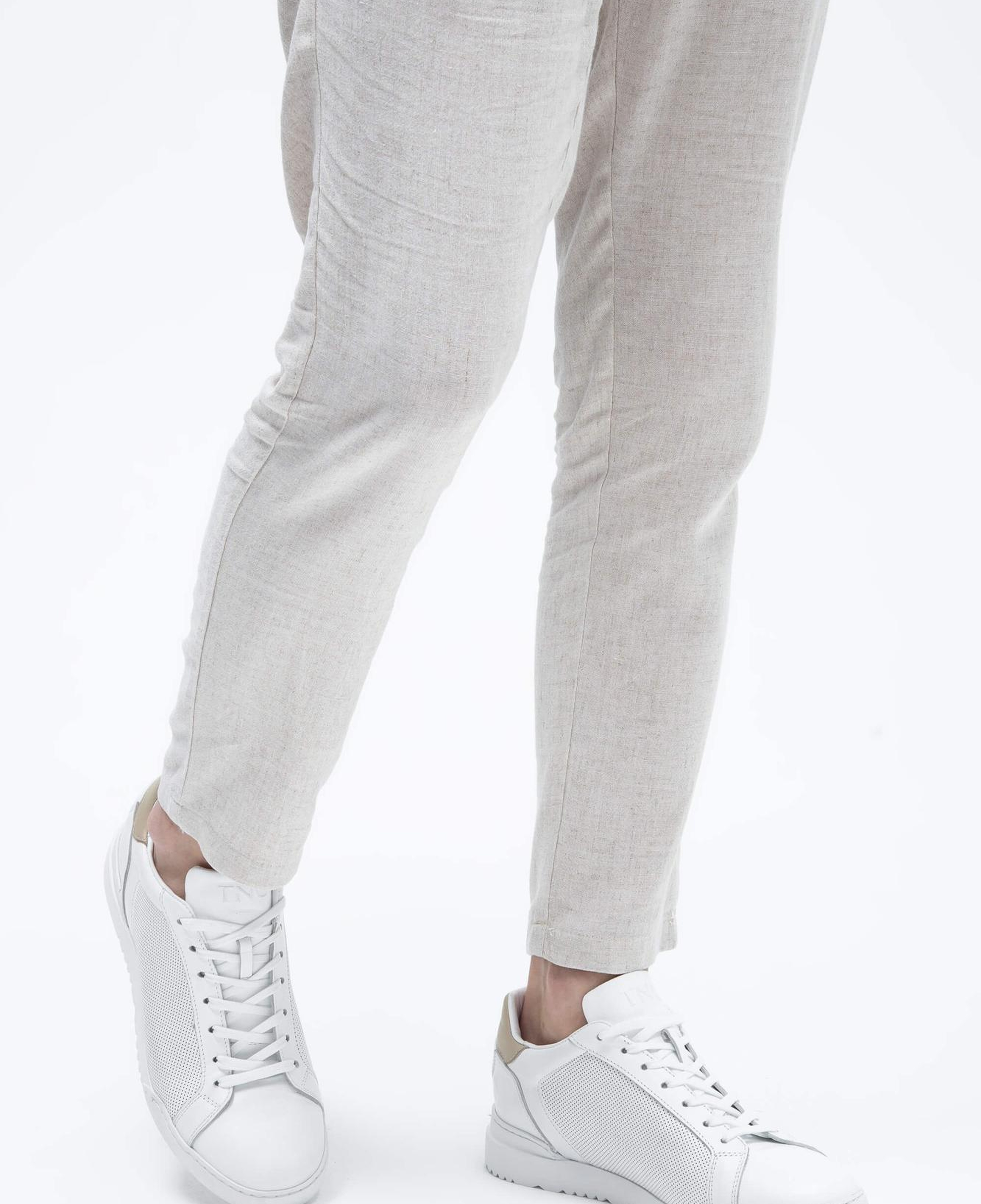 Tamer Tanca Erkek Hakiki Deri Beyaz Sneakers & Spor Ayakkabı