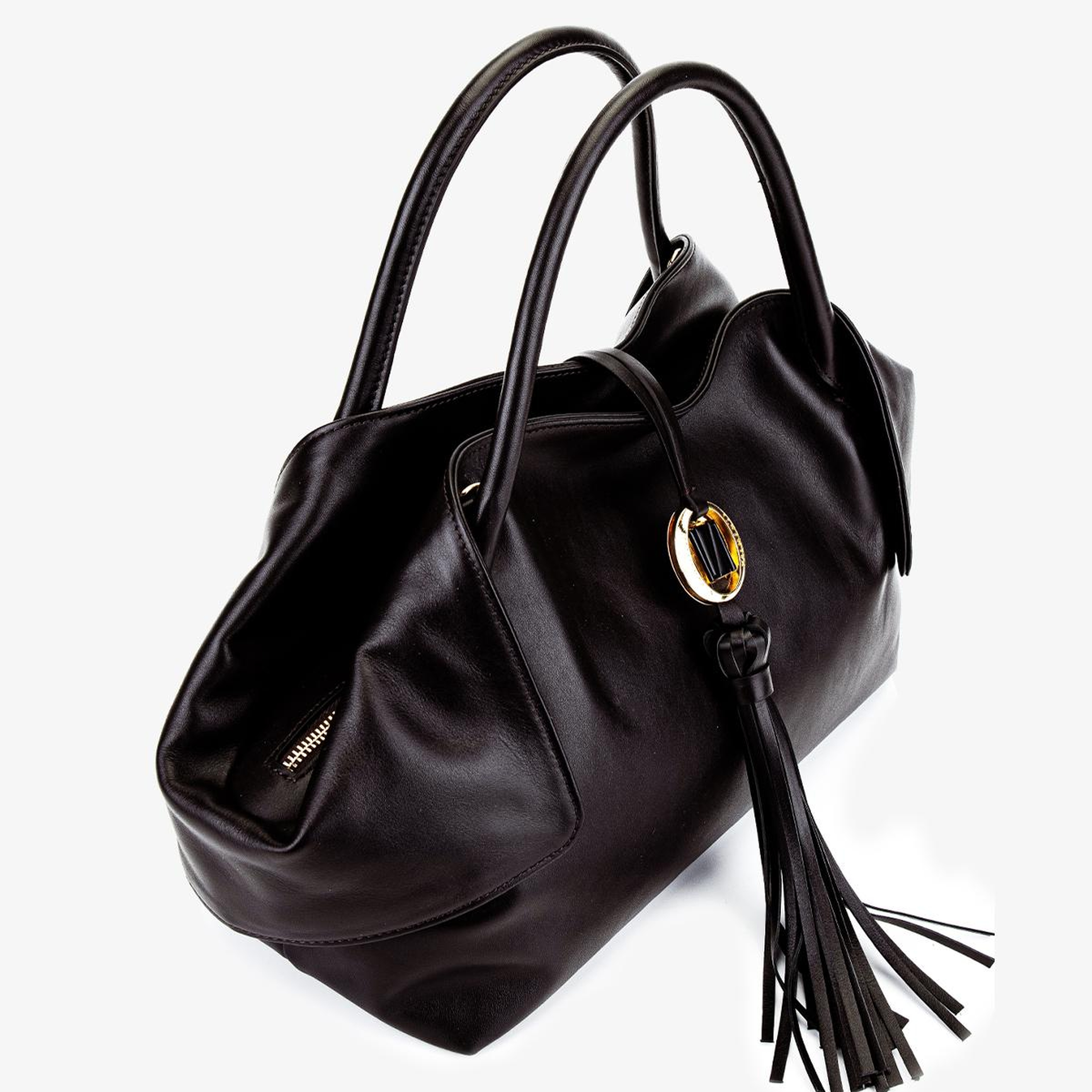 Valmenti Kadın Hakiki Deri Kahverengi Kol Çantası