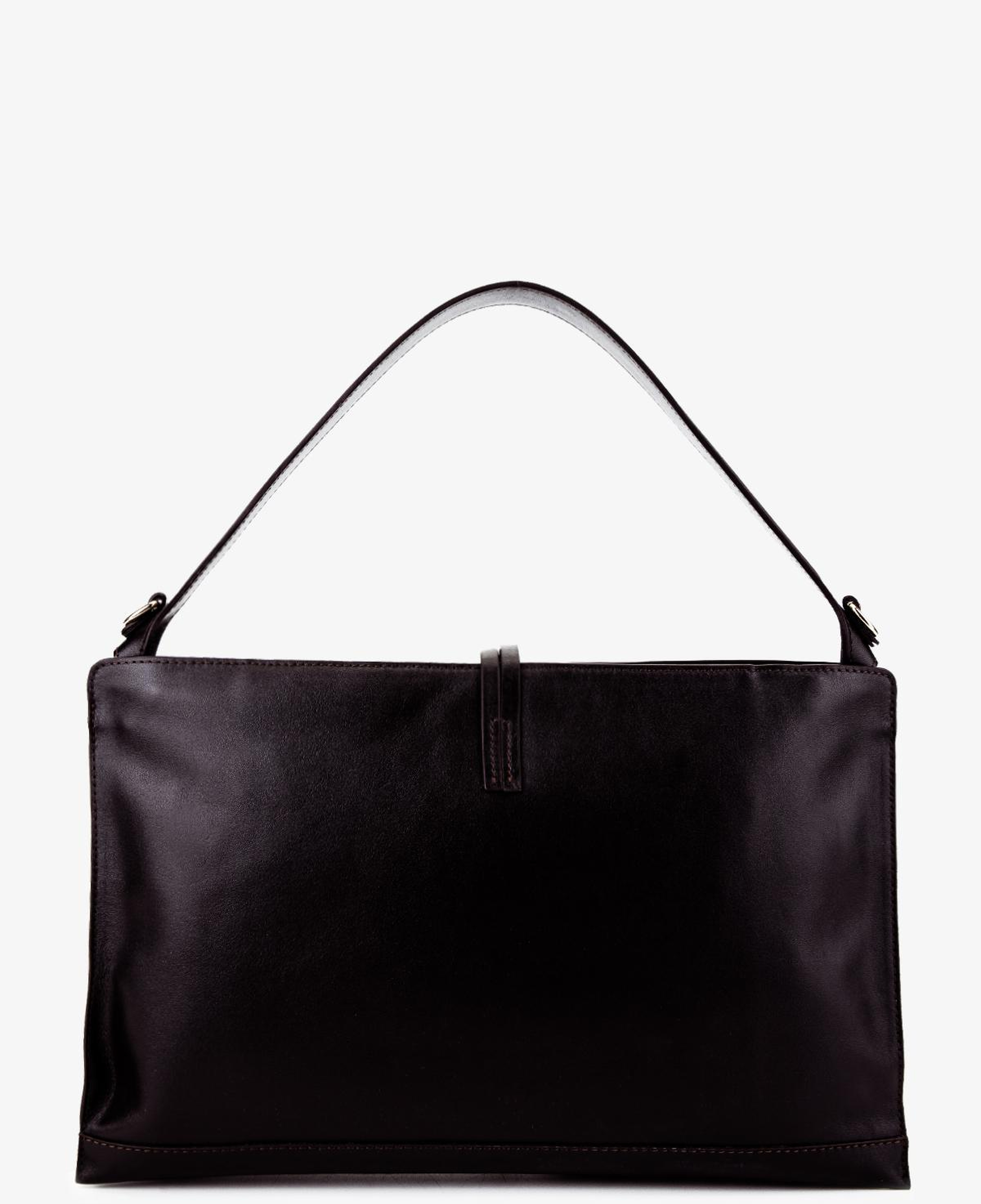 Valmenti Kadın Hakiki Deri Kahverengi Omuz Çanta