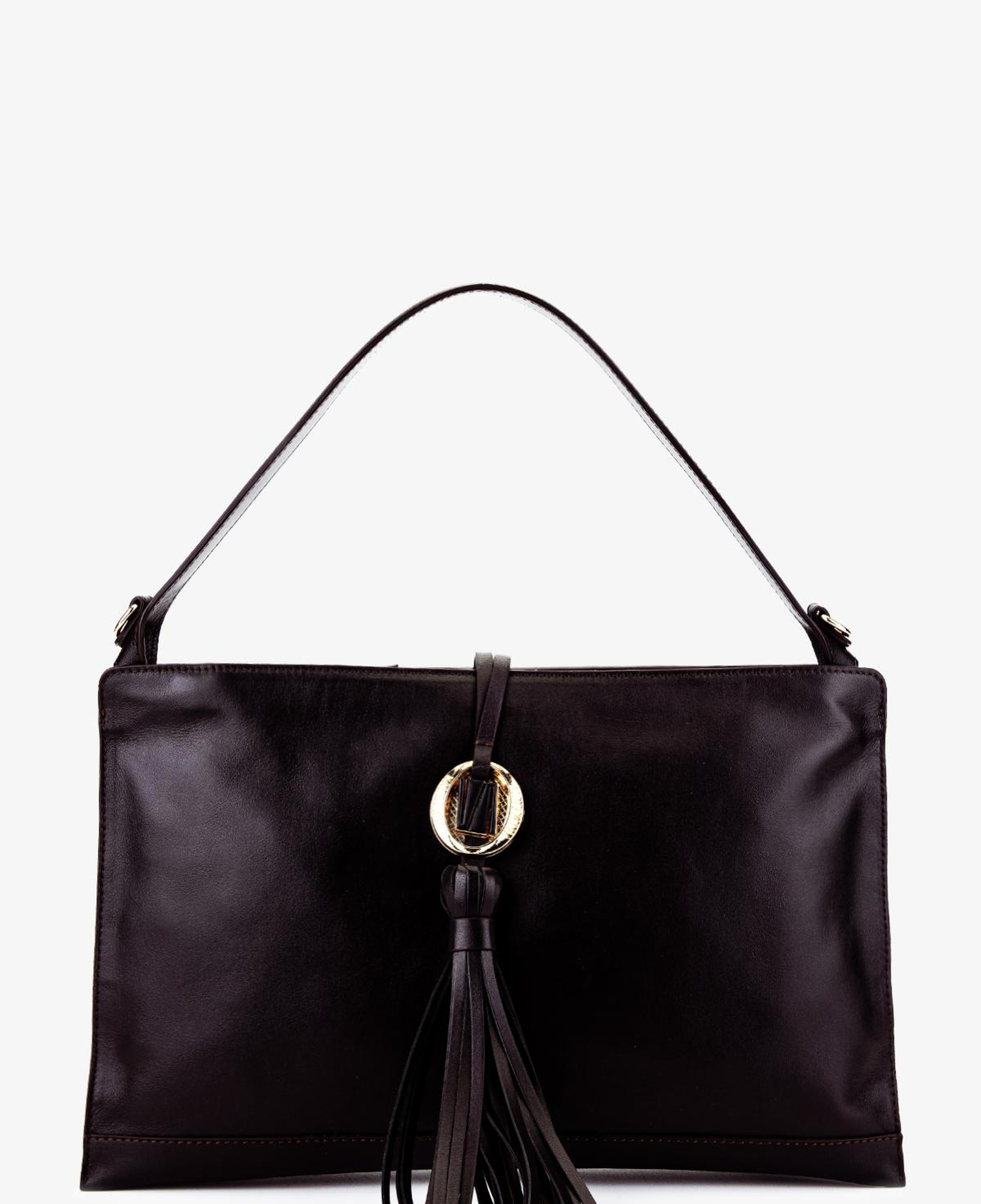 Valmenti Kadın Hakiki Deri Kahverengi Omuz Çanta