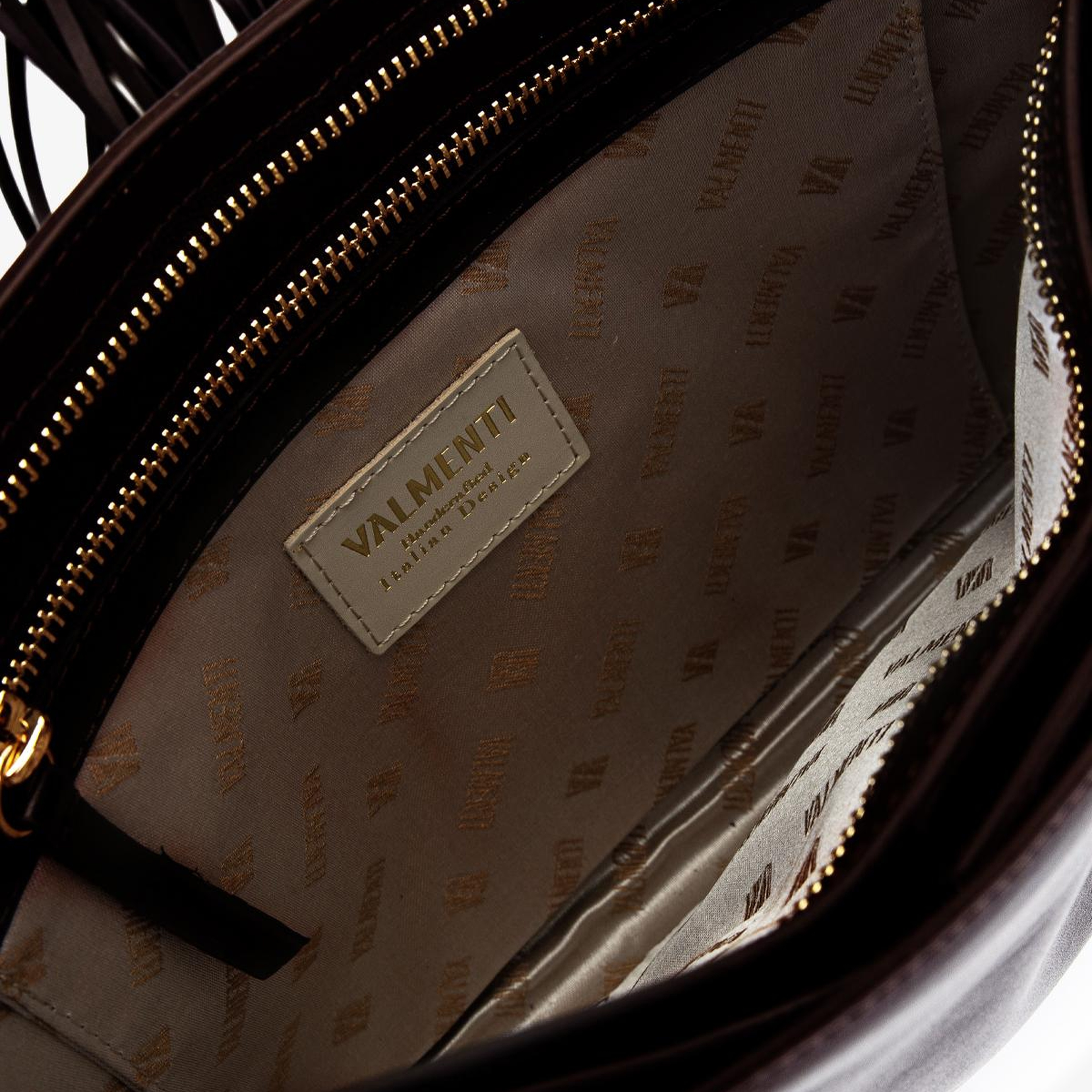 Valmenti Kadın Hakiki Deri Kahverengi Omuz Çanta