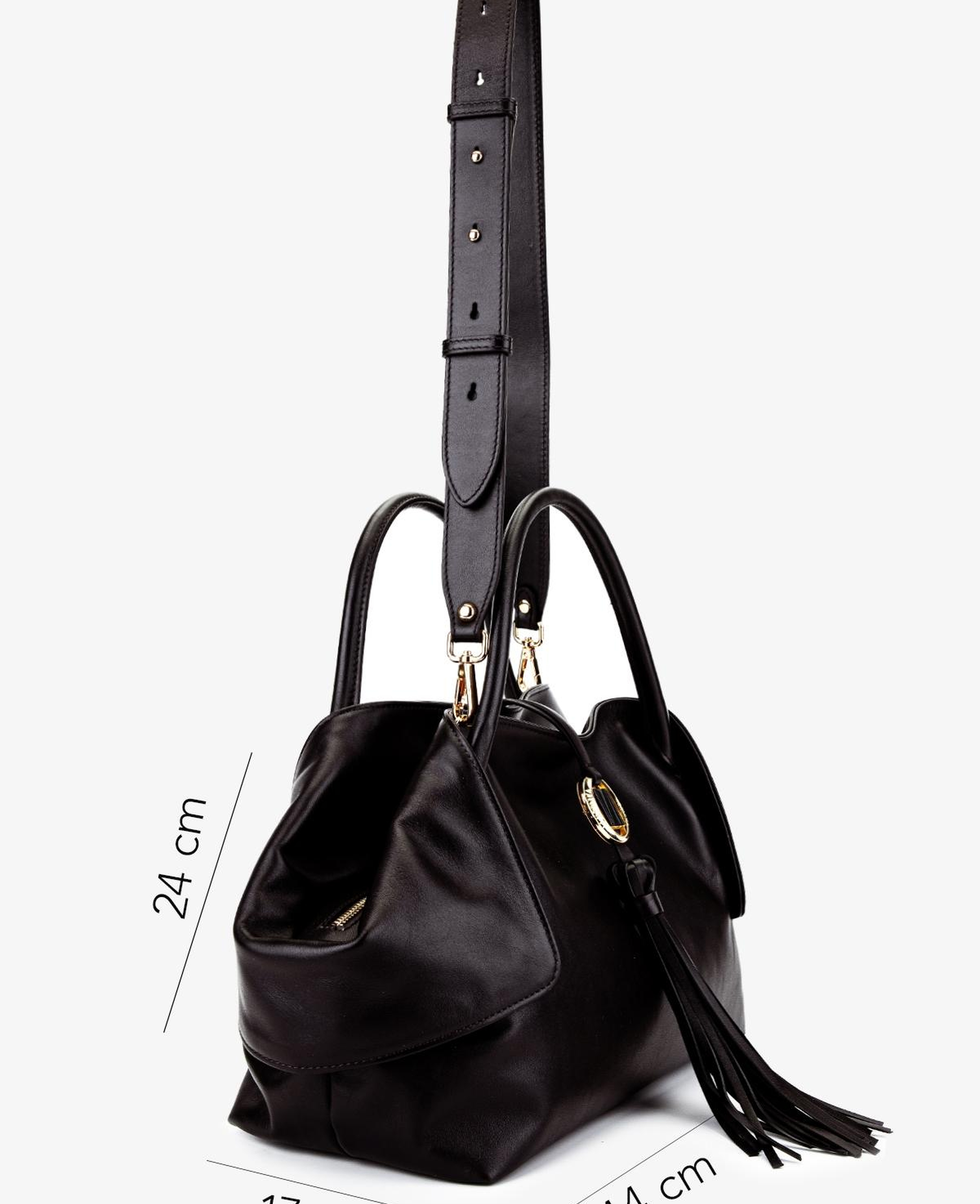 Valmenti Kadın Hakiki Deri Kahverengi Kol Çantası