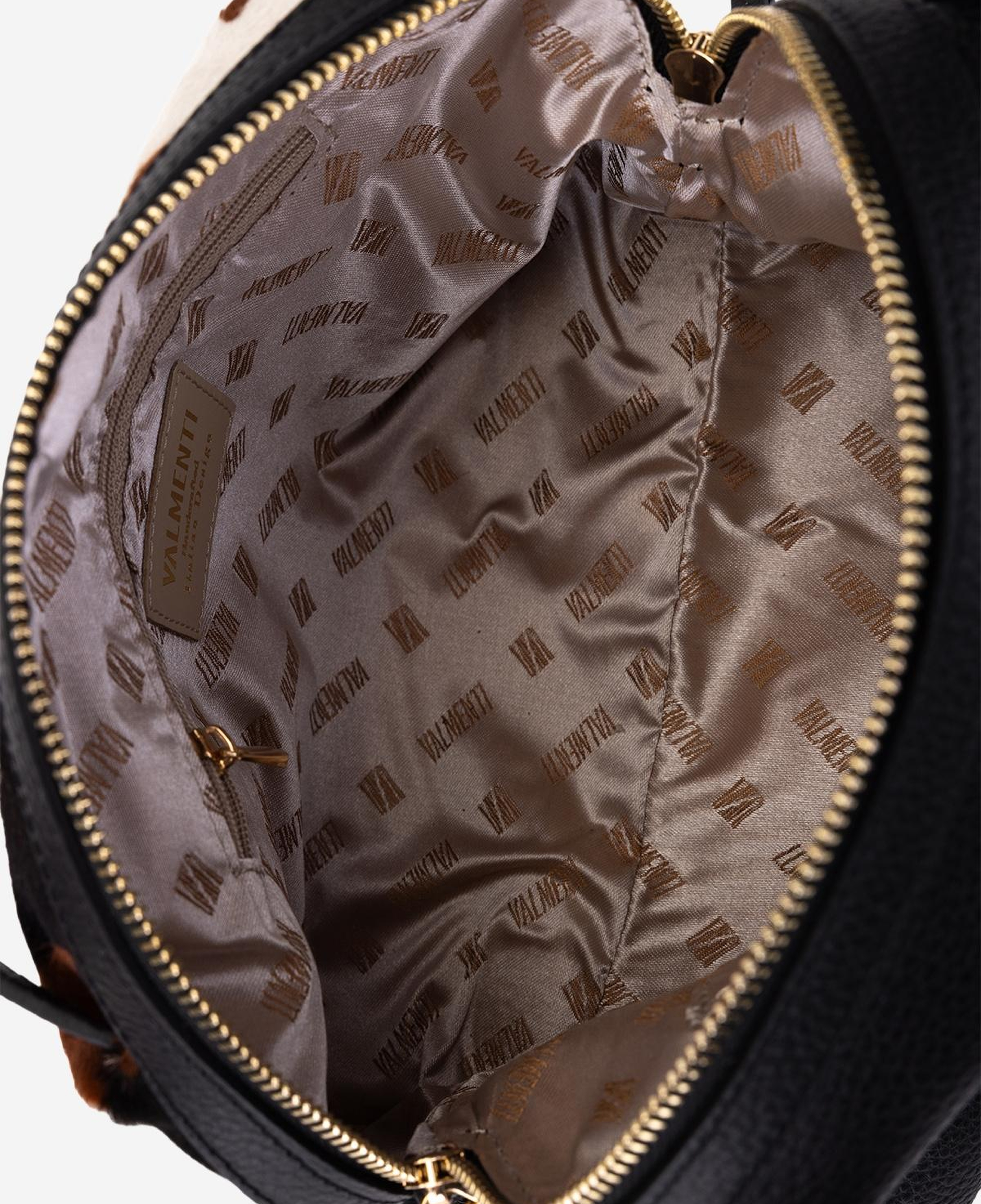 Valmenti Kadın Hakiki Deri Siyah Kol Çantası