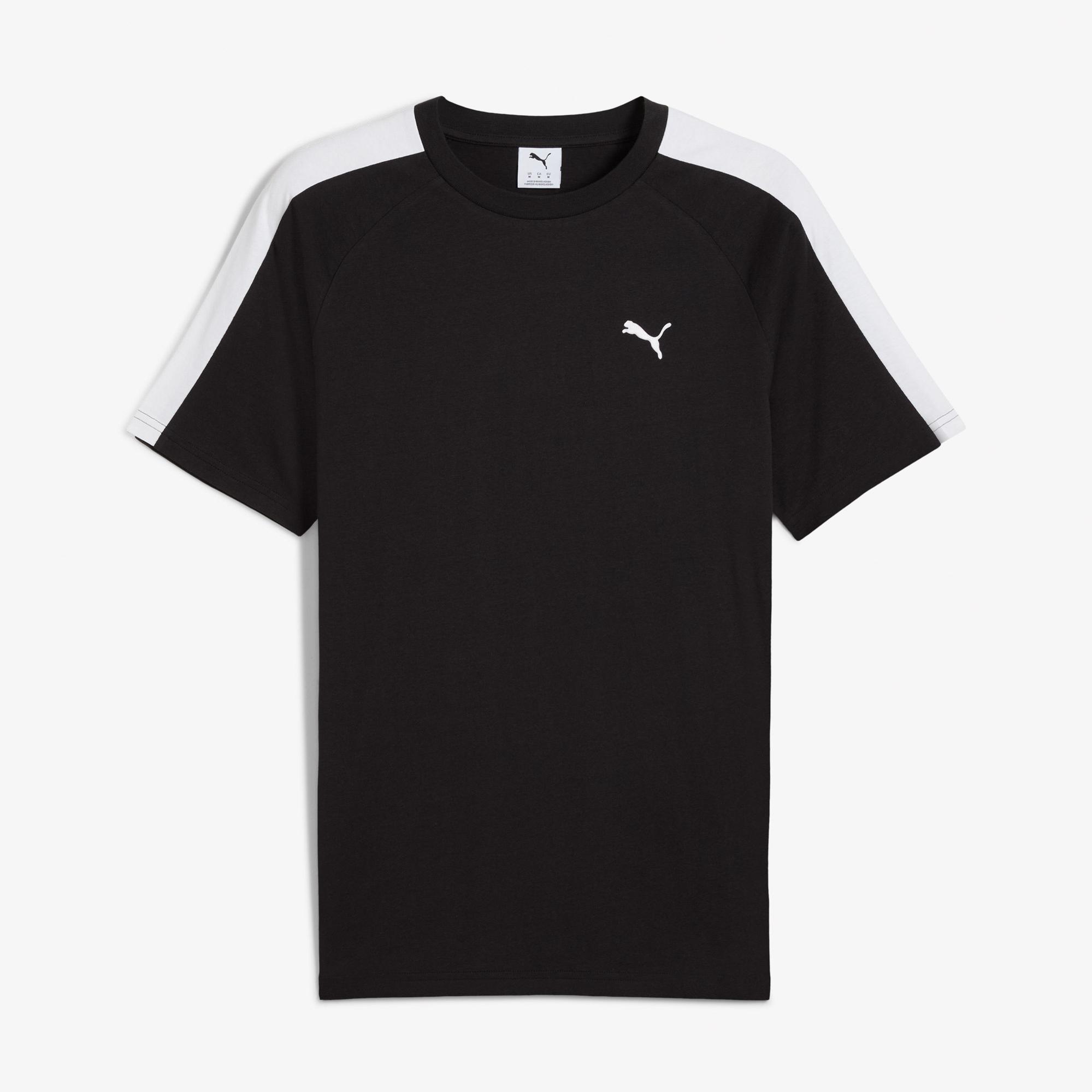 Puma T7 Erkek Siyah T-Shirt
