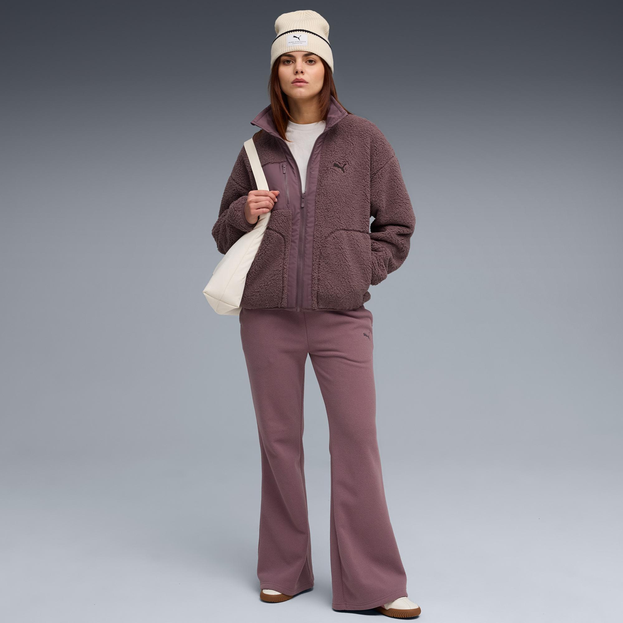 Puma Reversible Kadın Mor Ceket