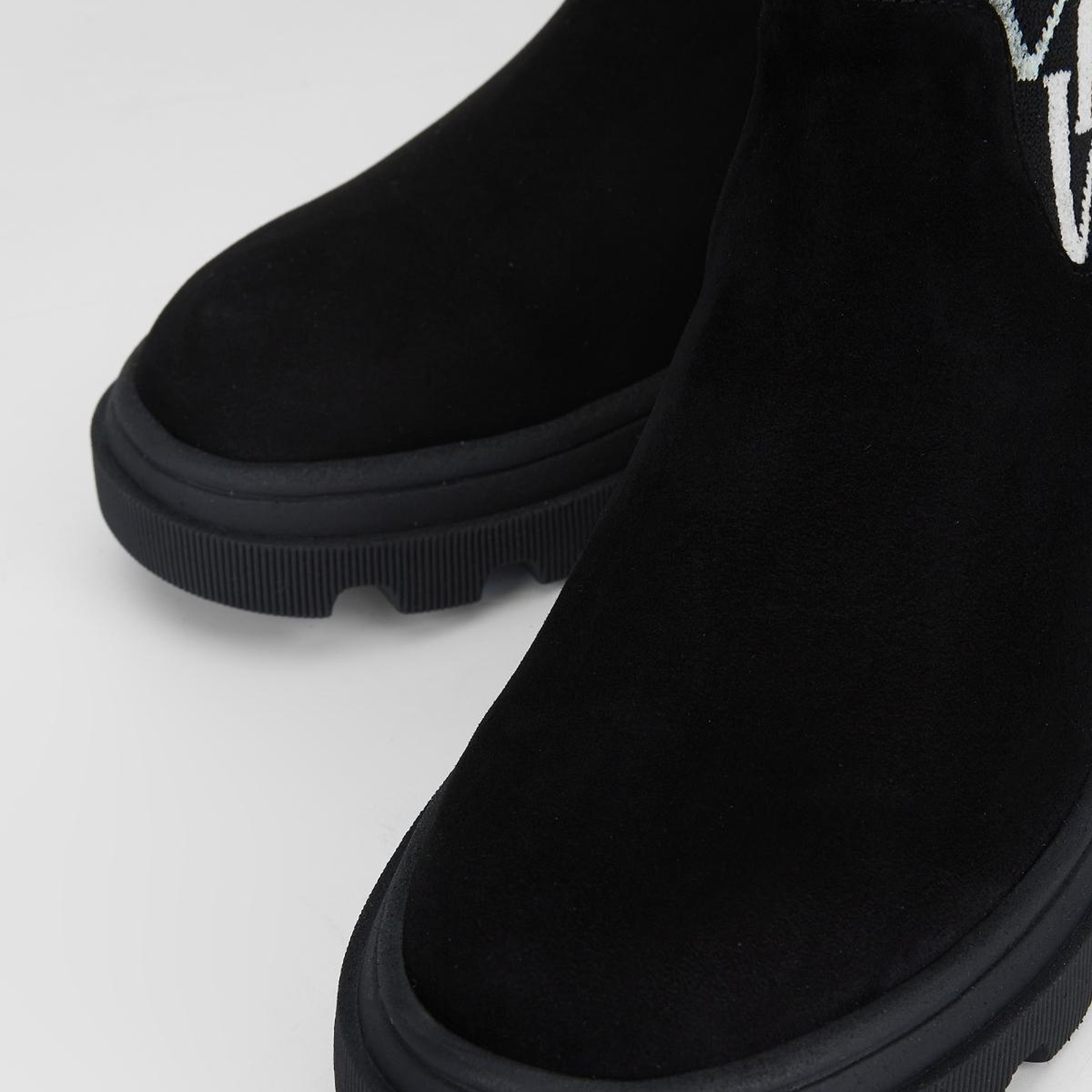 Valmenti Kadın Hakiki Deri Siyah Süet Düz Bot