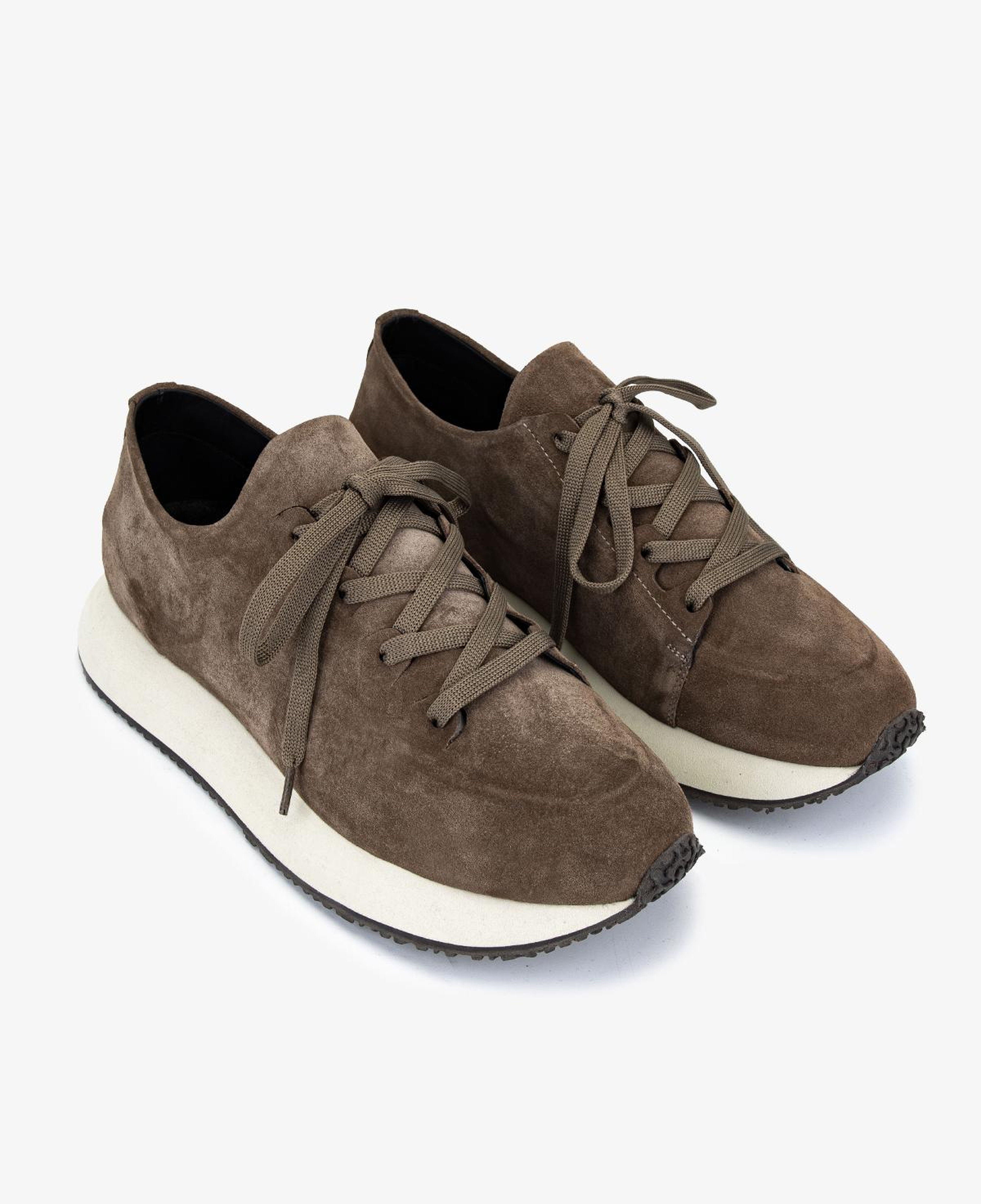 Valmenti Erkek Hakiki Deri Bej Sneakers & Spor Ayakkabı