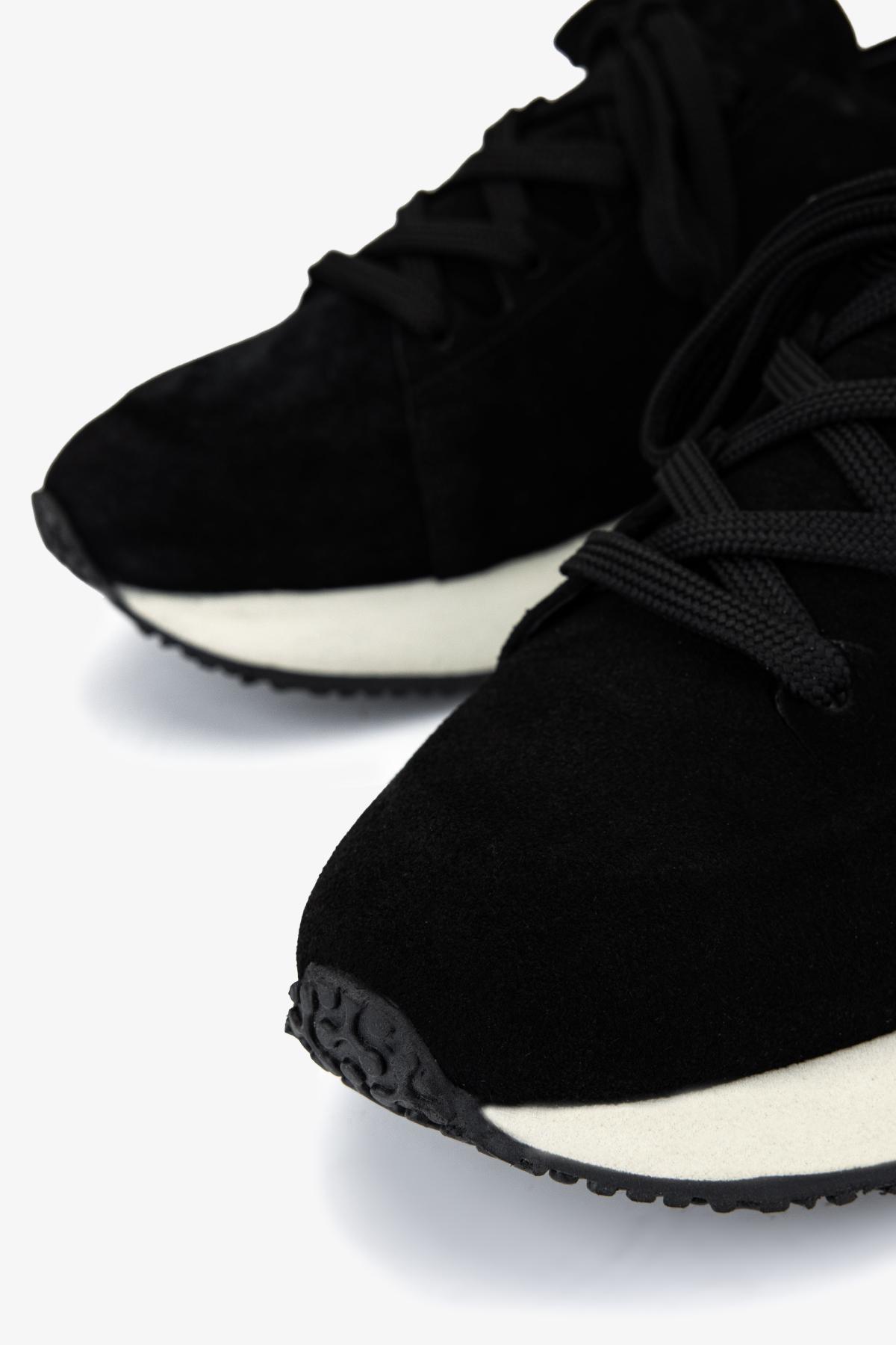 Valmenti Erkek Hakiki Deri Siyah Sneakers & Spor Ayakkabı