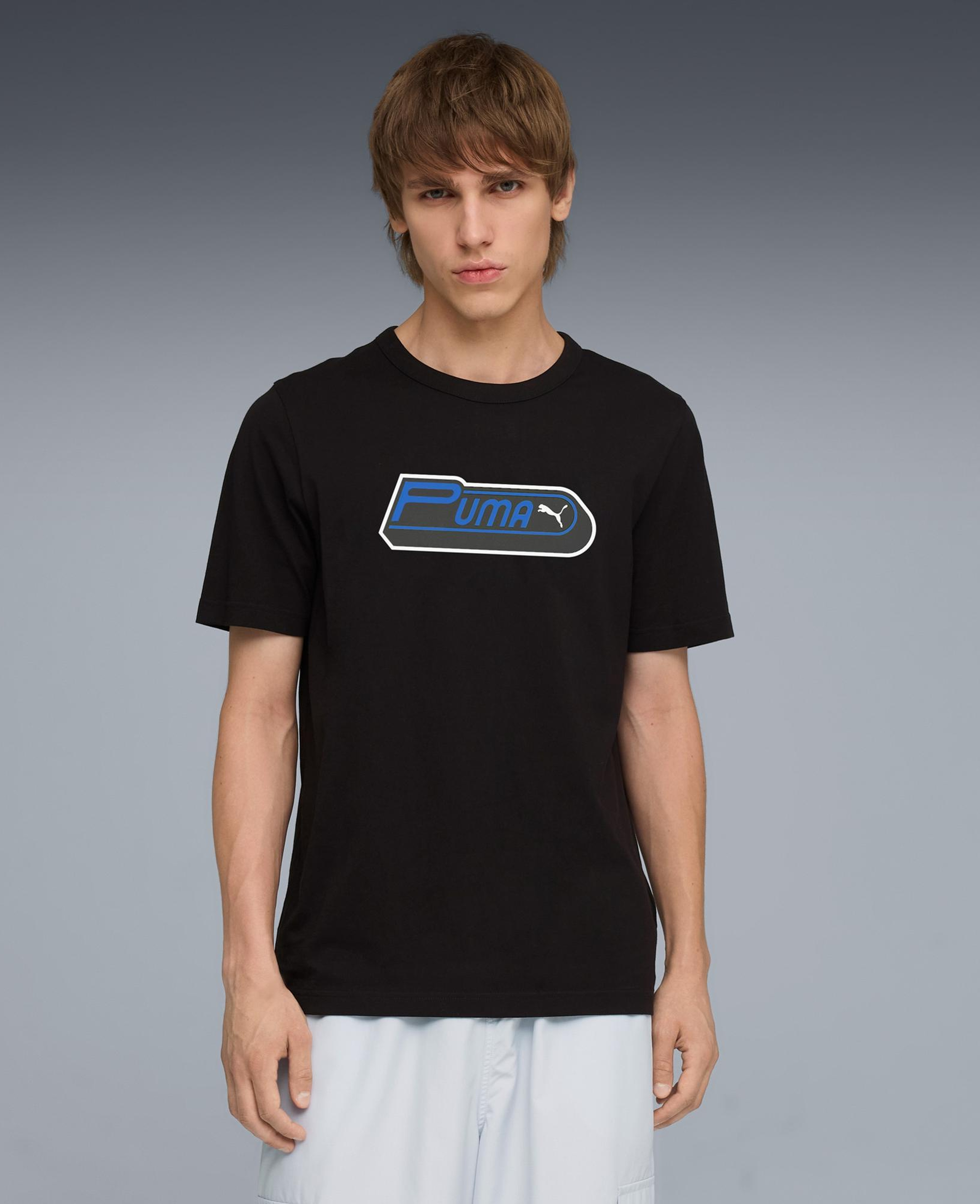 Puma Future Archive Graphic Unisex Siyah T-Shirt