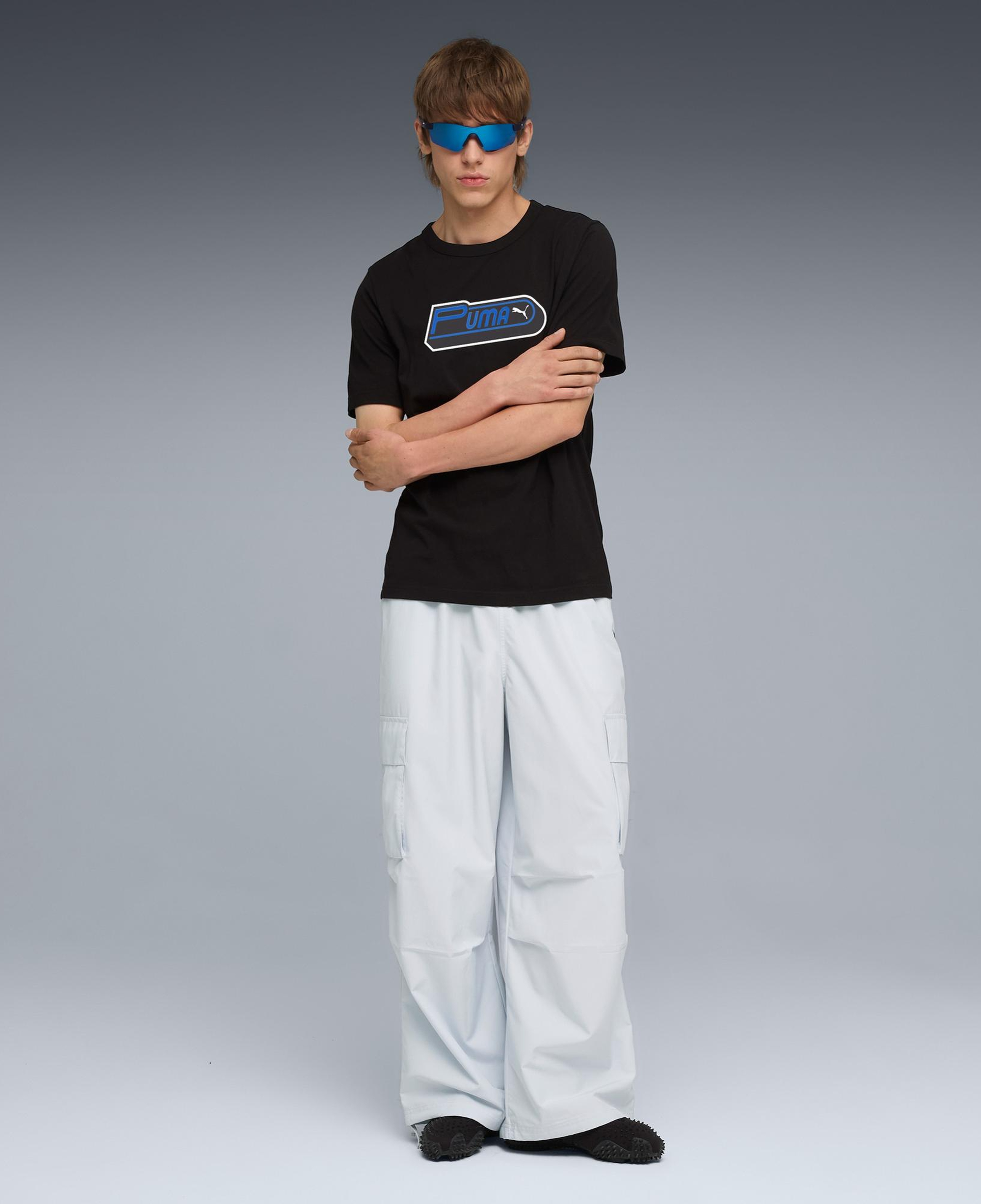 Puma Future Archive Graphic Unisex Siyah T-Shirt