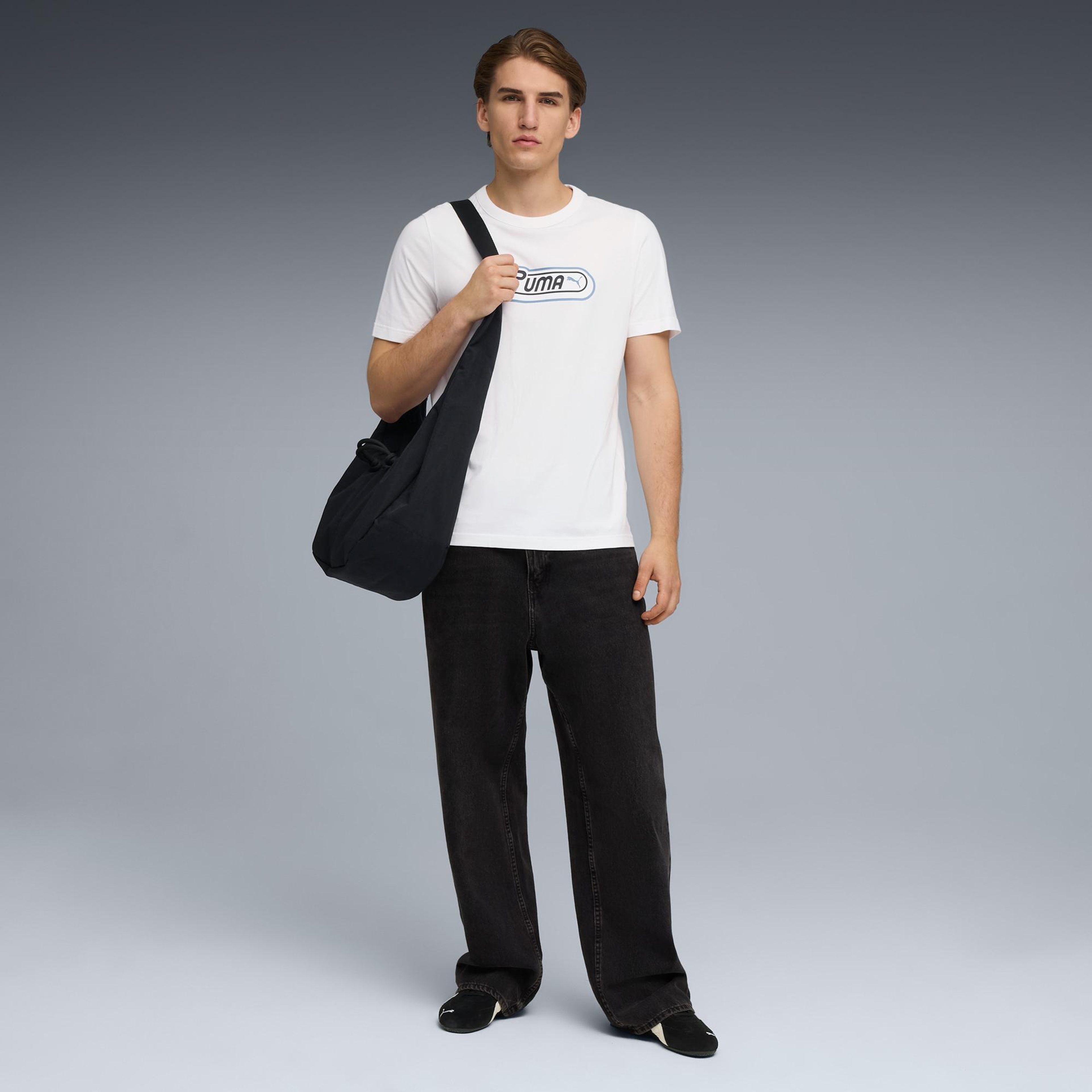 Puma Future Archive Graphic Unisex Beyaz T-Shirt