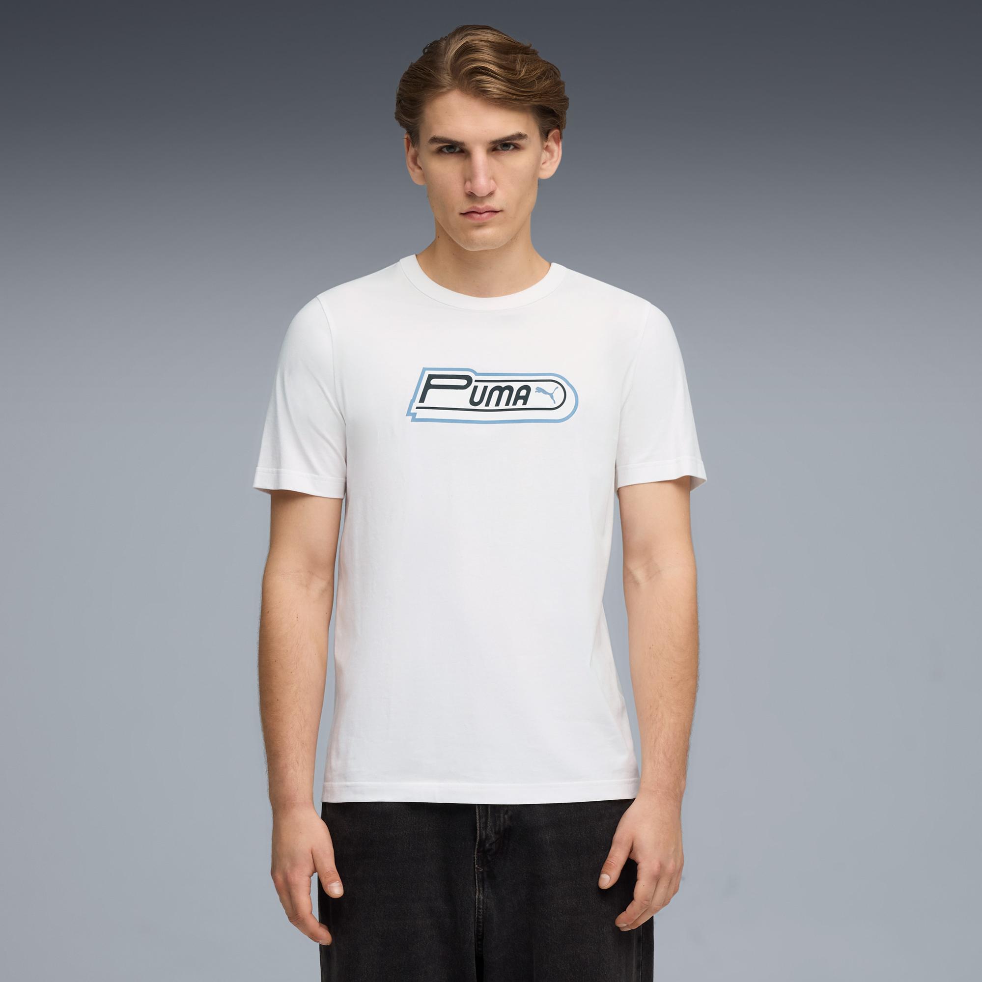 Puma Future Archive Graphic Unisex Beyaz T-Shirt