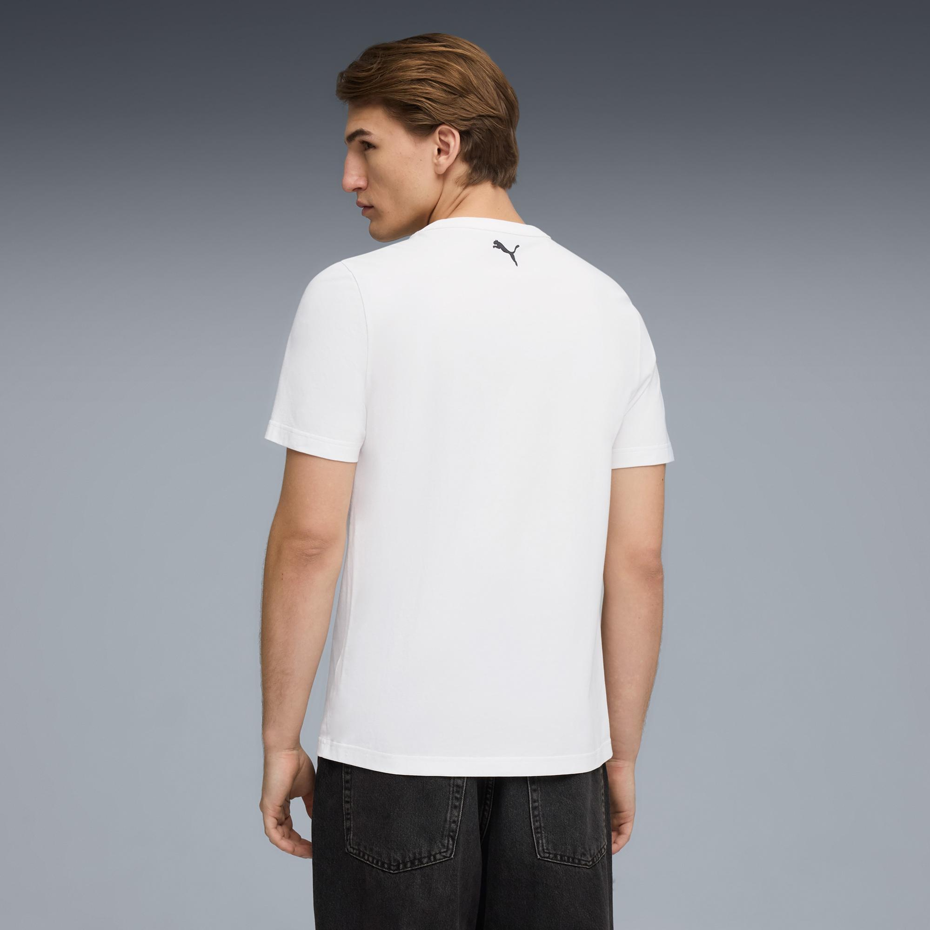 Puma Future Archive Graphic Unisex Beyaz T-Shirt